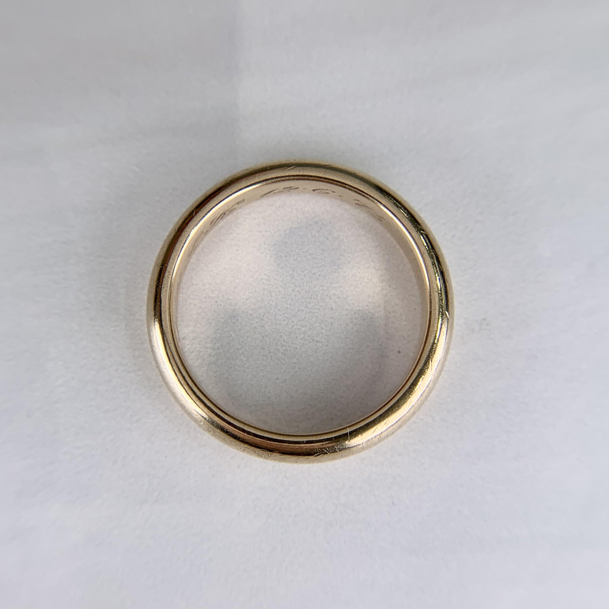 Vintage JR Wood and Sons Gold Band 14k Yellow Gold