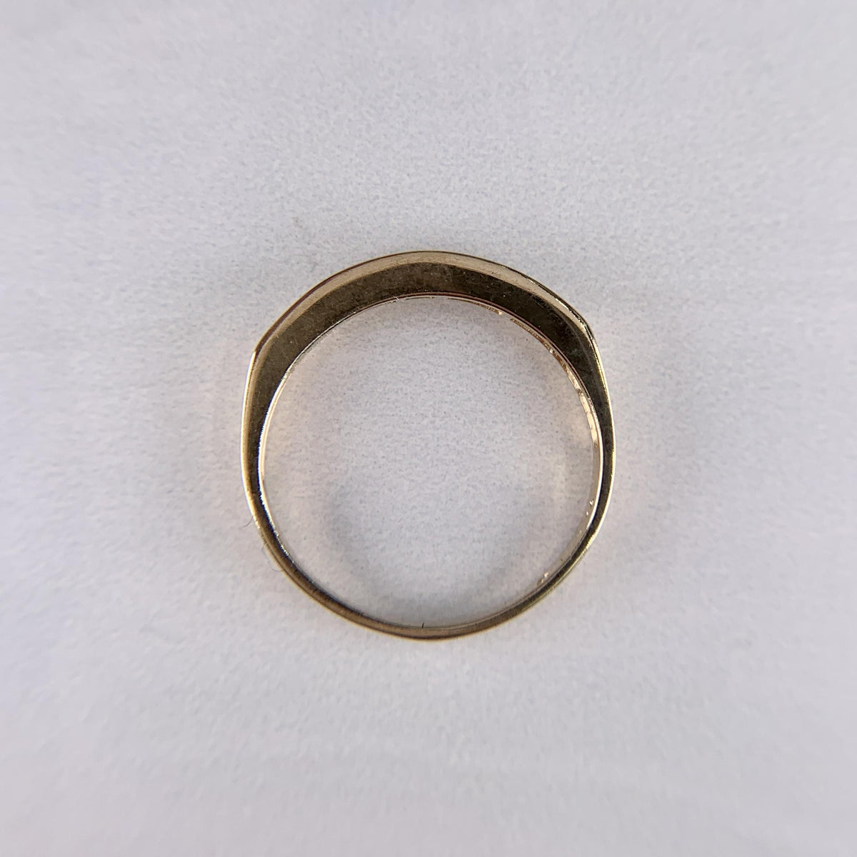 Channel Set Diamond Band Ring 14k Yellow Gold