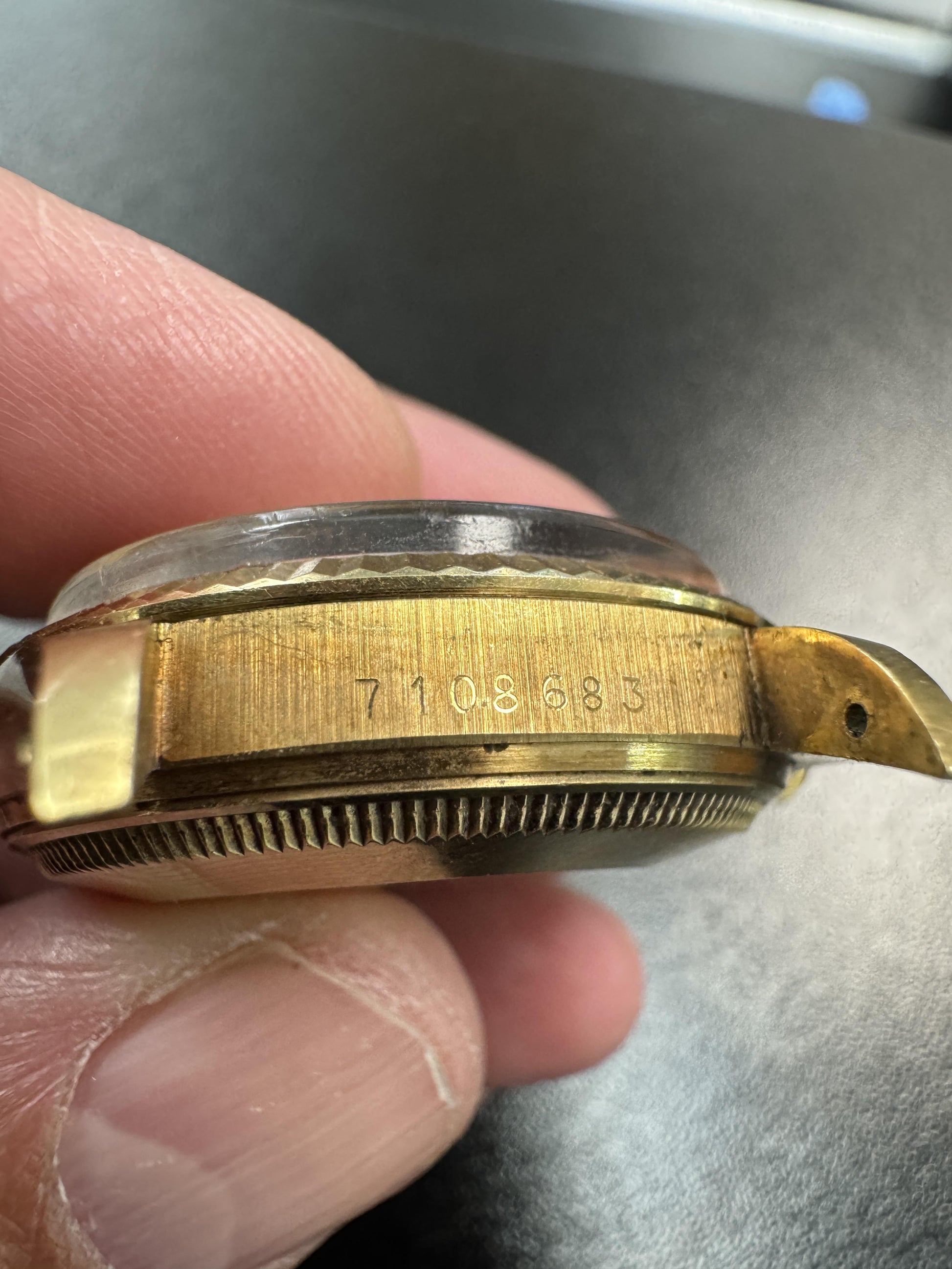 Rolex 15037 Date 14K Yellow Gold Rare Collectible