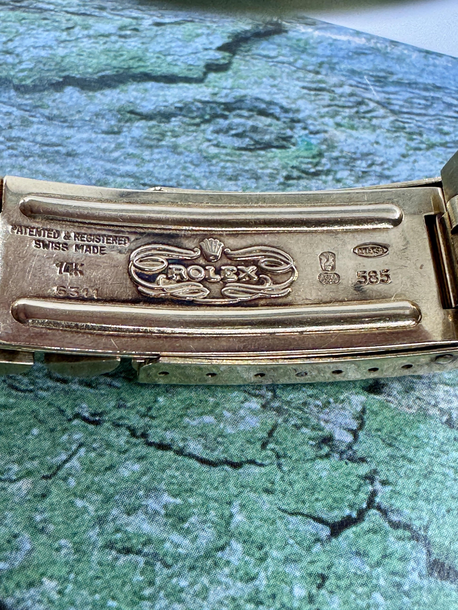 Rolex 15037 Date 14K Yellow Gold Rare Collectible
