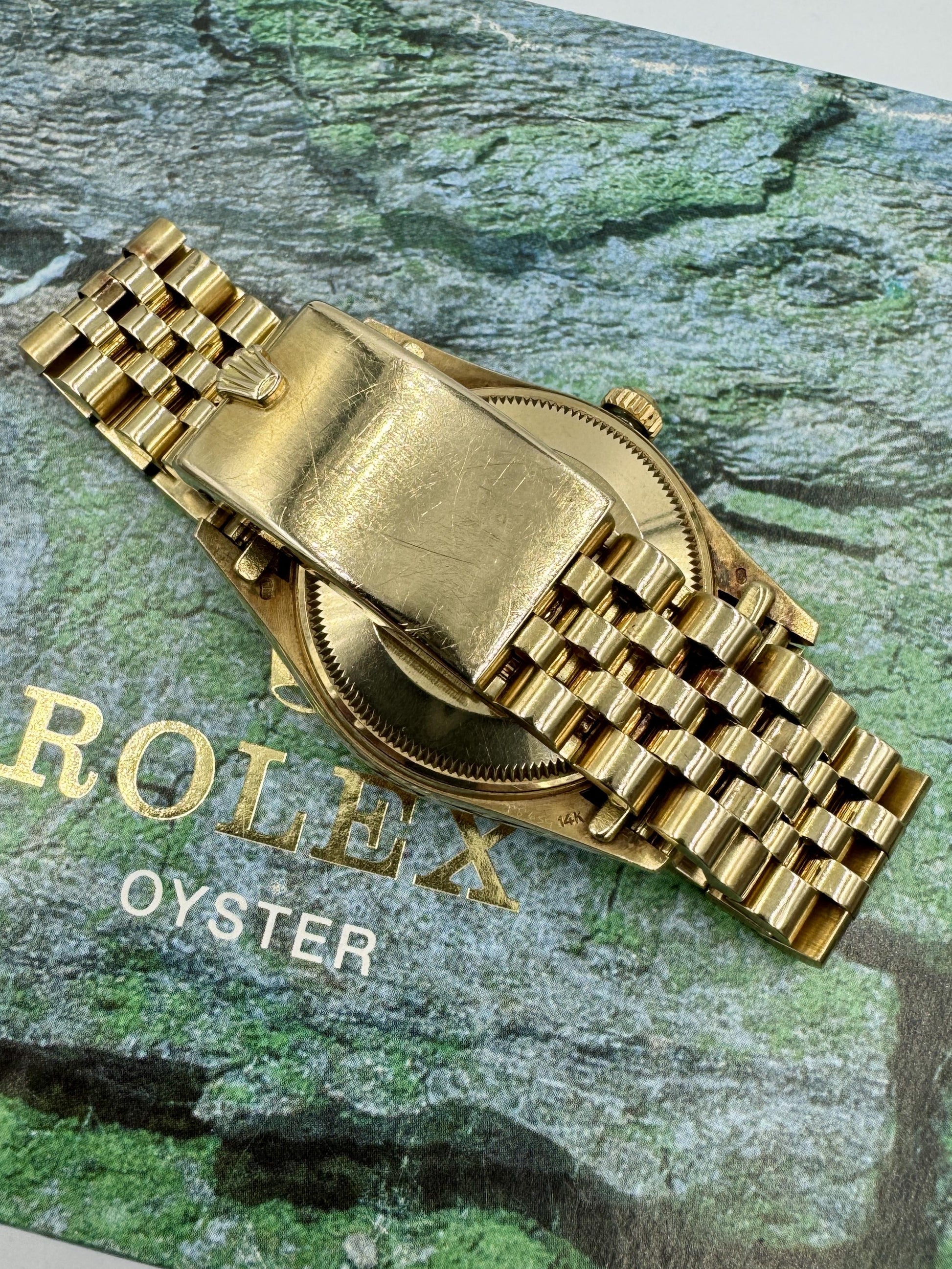 Rolex 15037 Date 14K Yellow Gold Rare Collectible