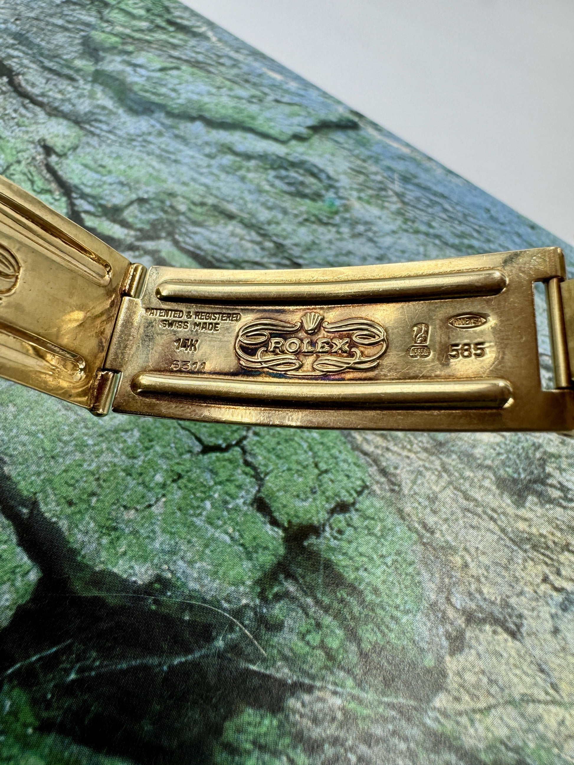 Rolex 15037 Date 14K Yellow Gold Rare Collectible