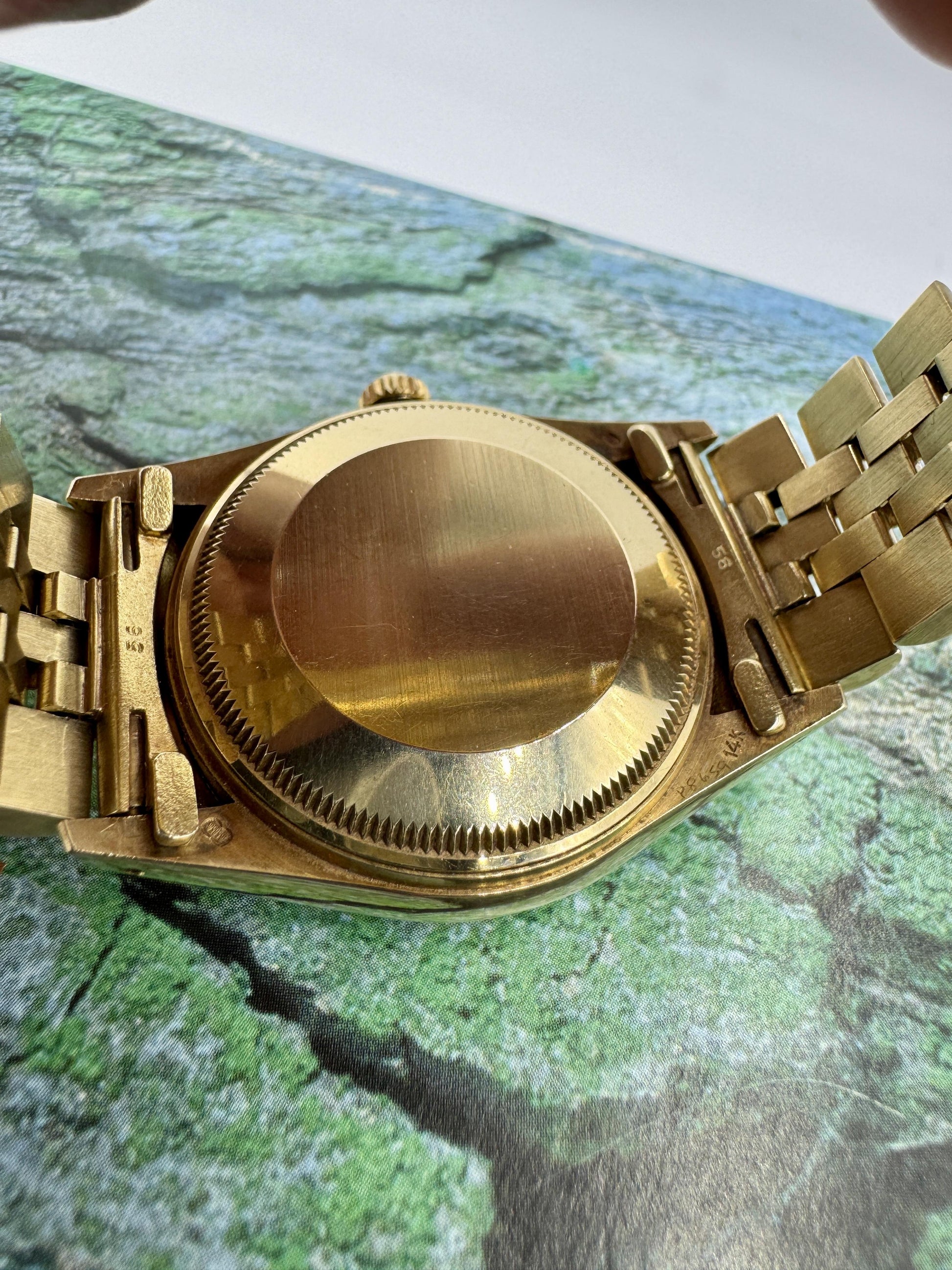 Rolex 15037 Date 14K Yellow Gold Rare Collectible