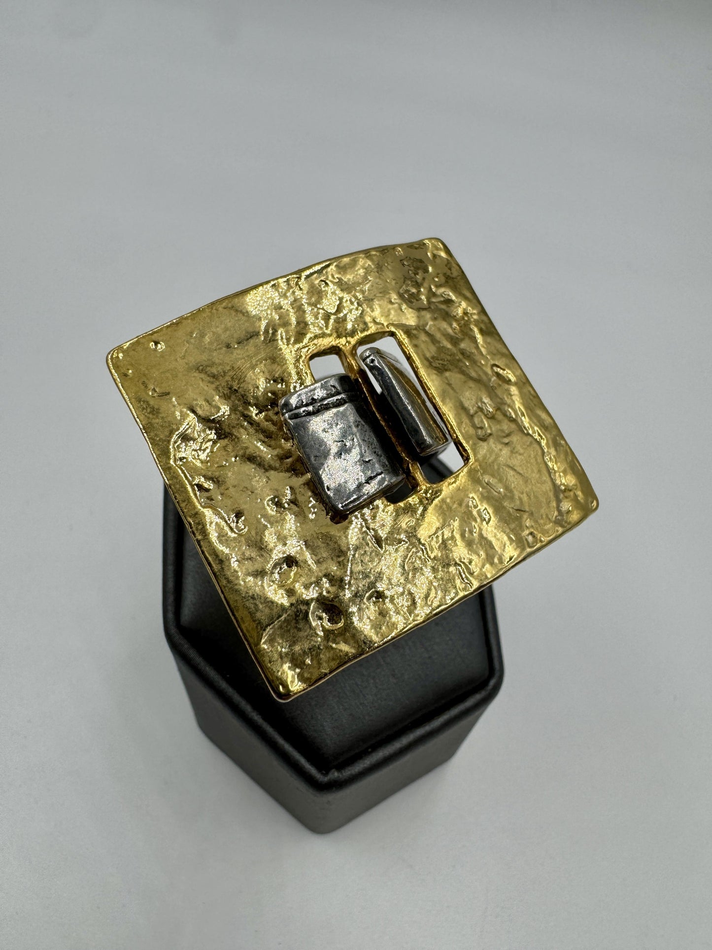 Anne Marie Chagon Parure Brutalist Set Bracelet Neckkace Ring