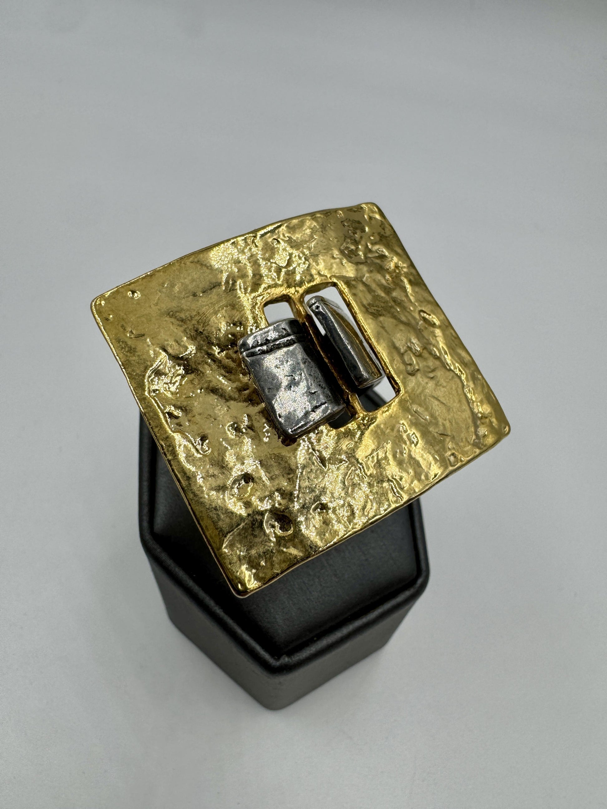 Anne Marie Chagon Parure Brutalist Set Bracelet Neckkace Ring