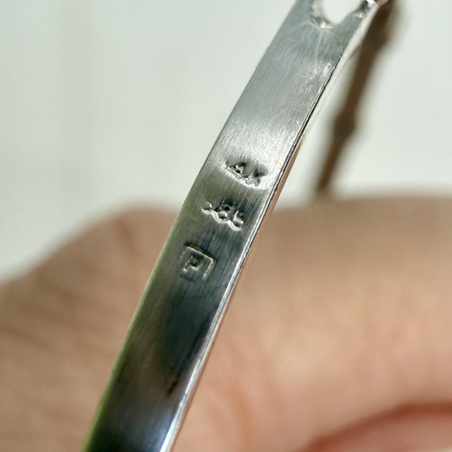 Bezel Set Diamond Hoop Earrings 14k White Gold