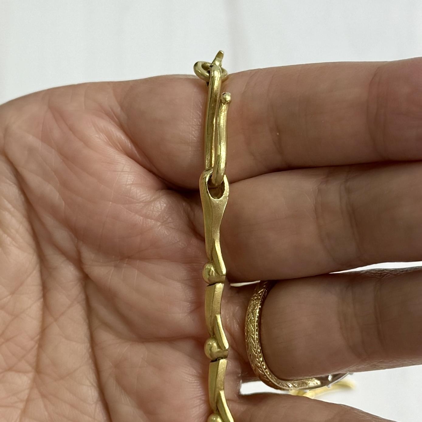 Elizabeth Rand Diamond Collar Necklace 18k Yellow Gold
