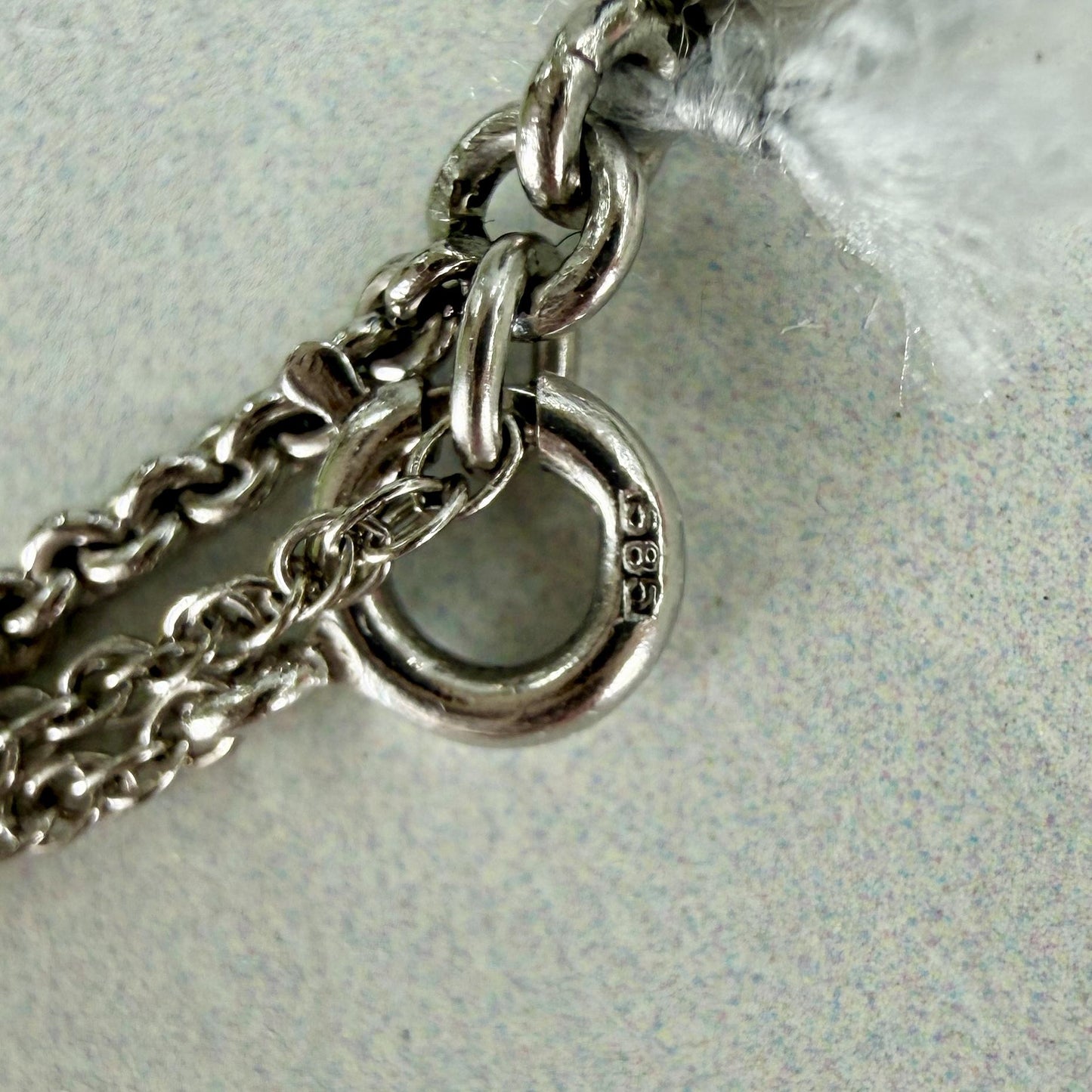 Antique 1910 Edwardian Old Cut Diamond Drop Necklace Platinum