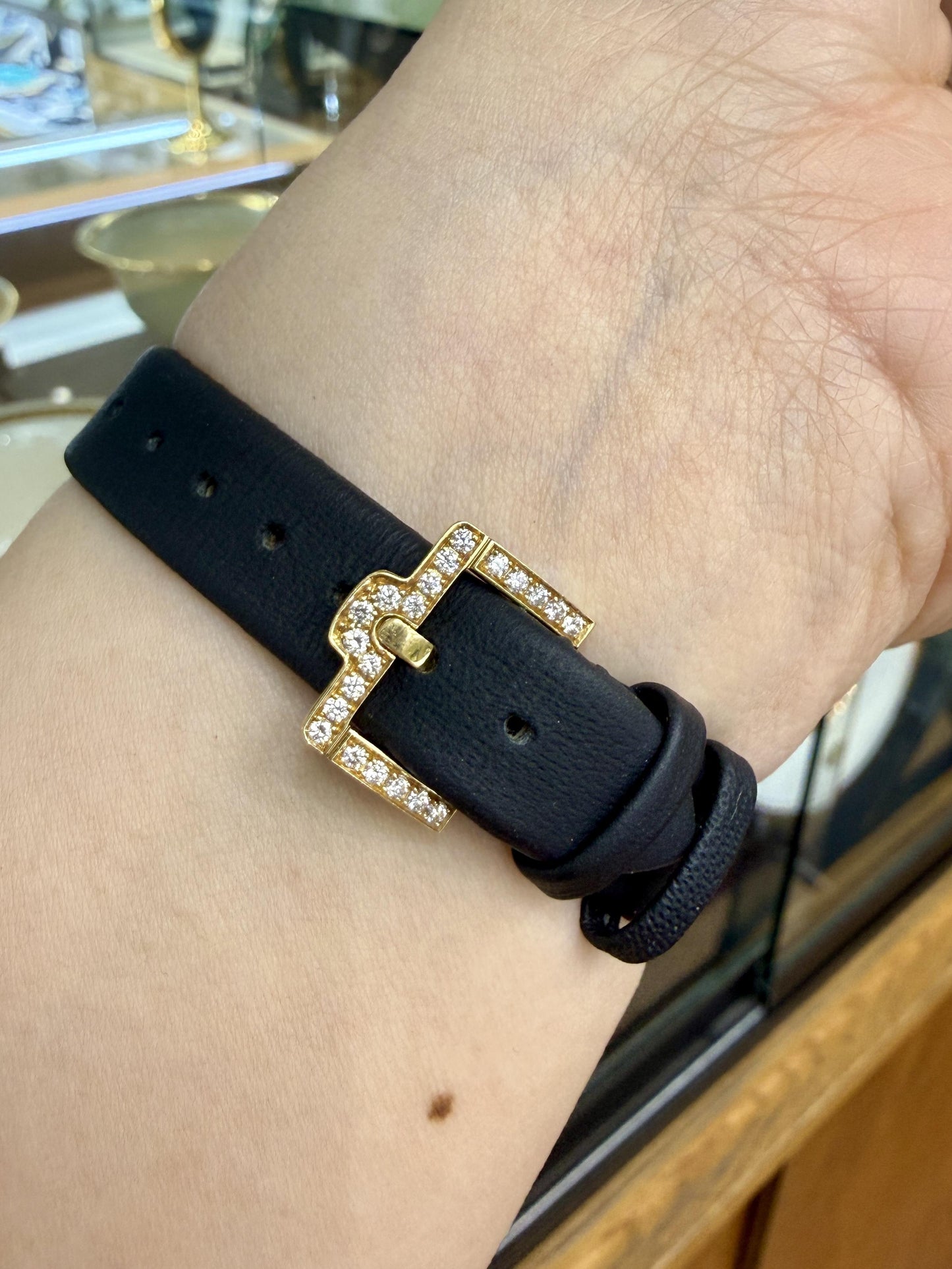 BVLGARI Bulgari Parentesi Diamond Watch 18k Yellow Gold