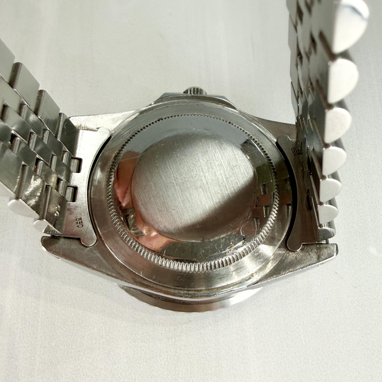 Vintage Rolex GMT-Master Ref 1675 Pepsi Stainless Steel Bracelet Watch