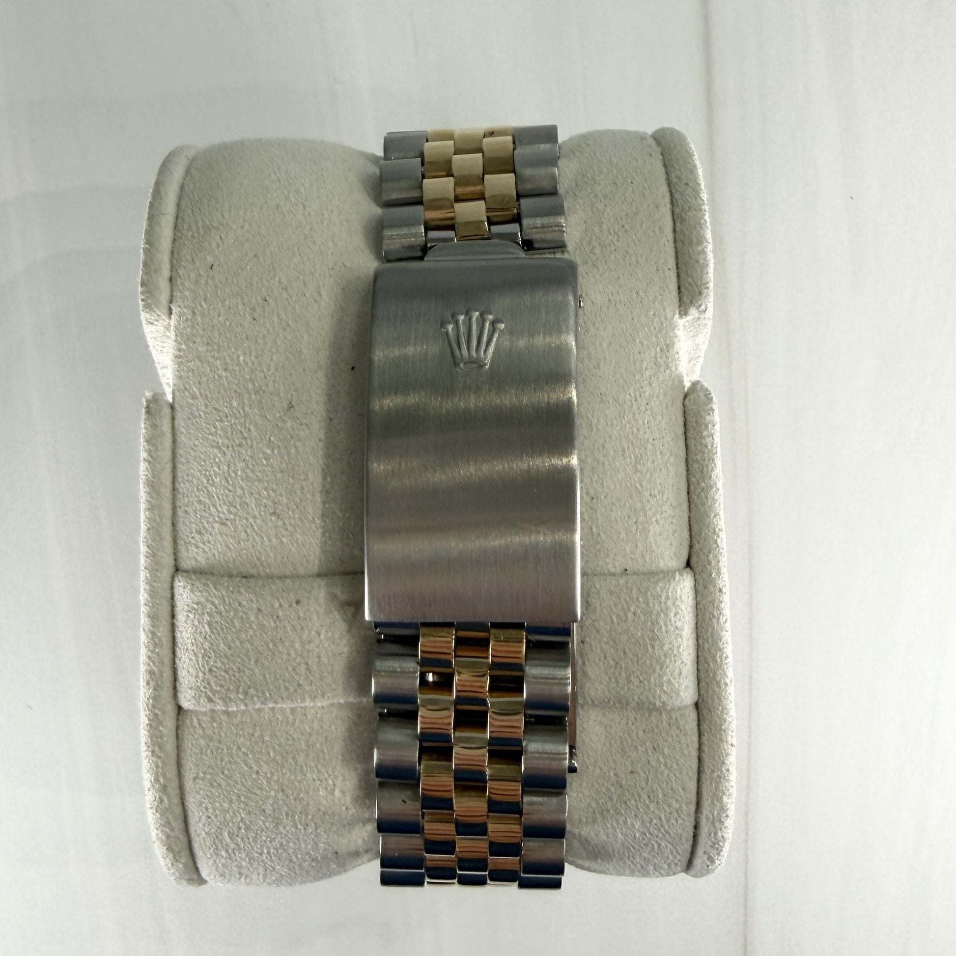1986 Rolex Date 15053 18K Gold & Stainless Steel Wristwatch Buckley Dial
