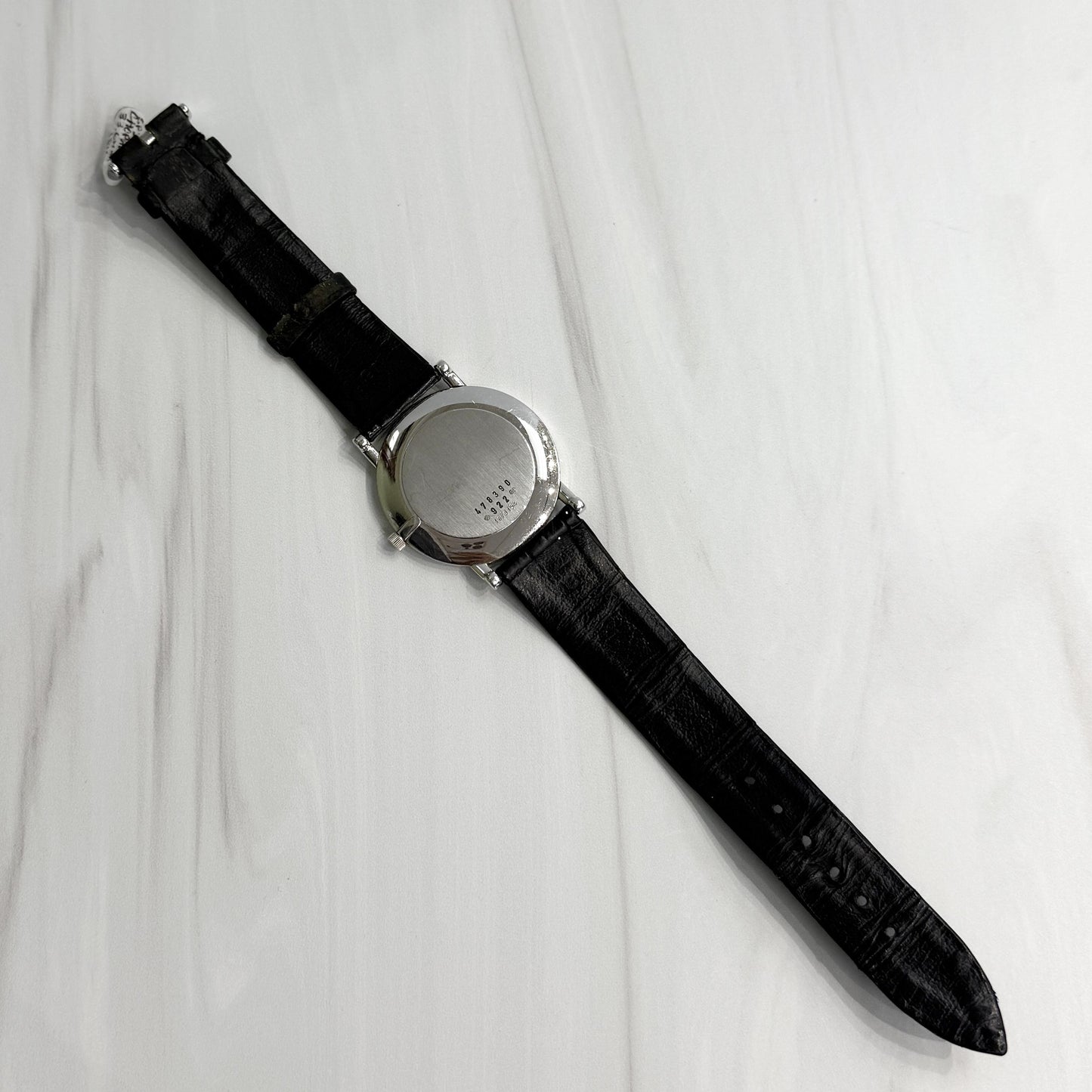Vintage Chopard Rhonde Men's 33mm Classique Homme 18k white gold