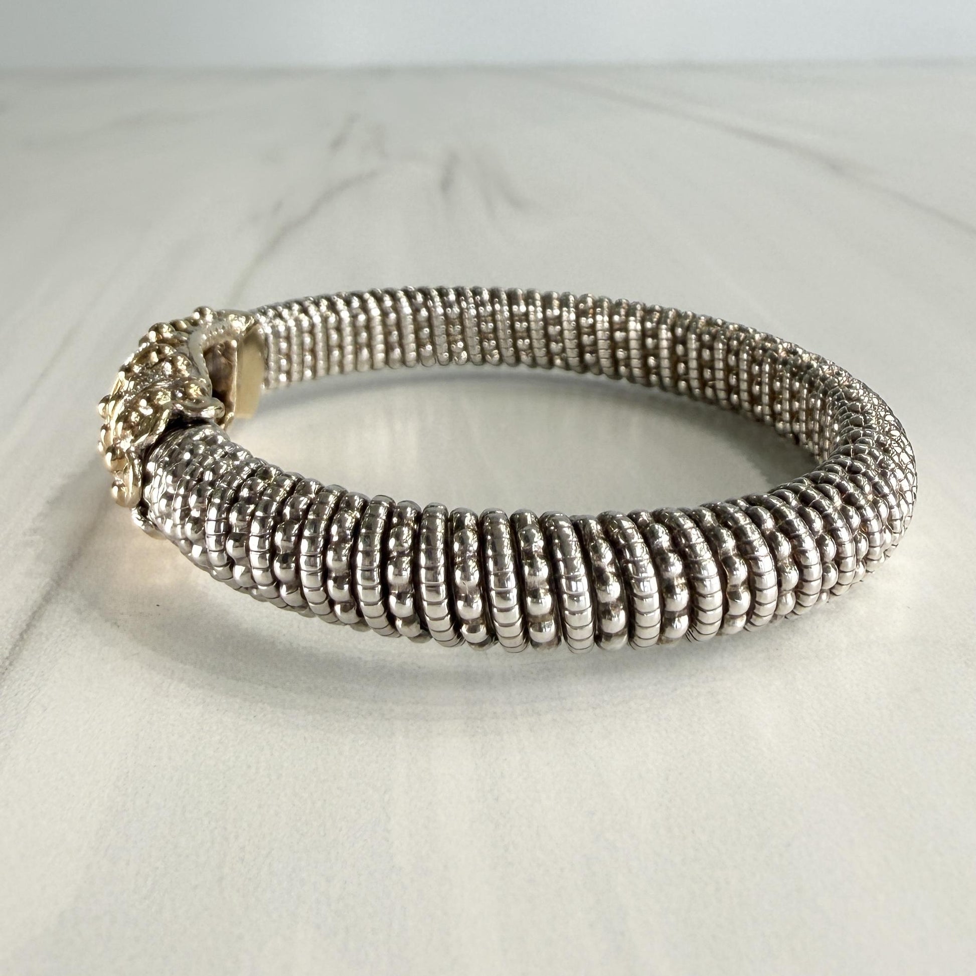 Alwand Vahan 8mm Diamond Bracelet 14k/Sterling Silver