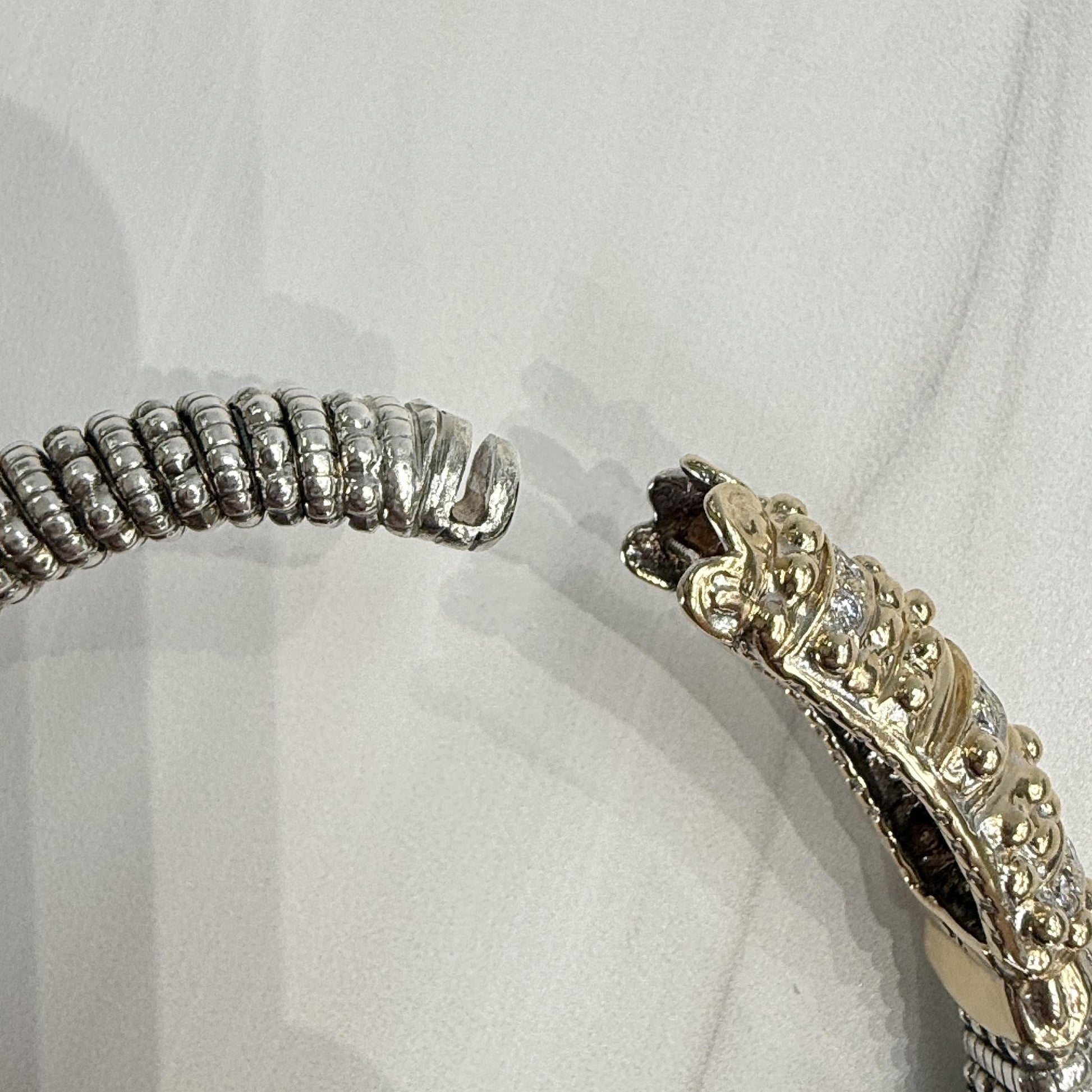 Alwand Vahan 8mm Diamond Bracelet 14k/Sterling Silver