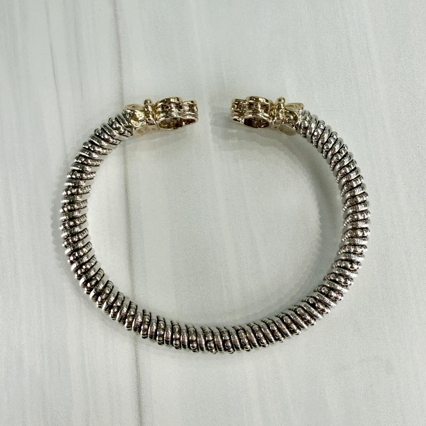 Alwand Vahan Diamond Cuff Bracelet 14k Gold/Sterling Silver