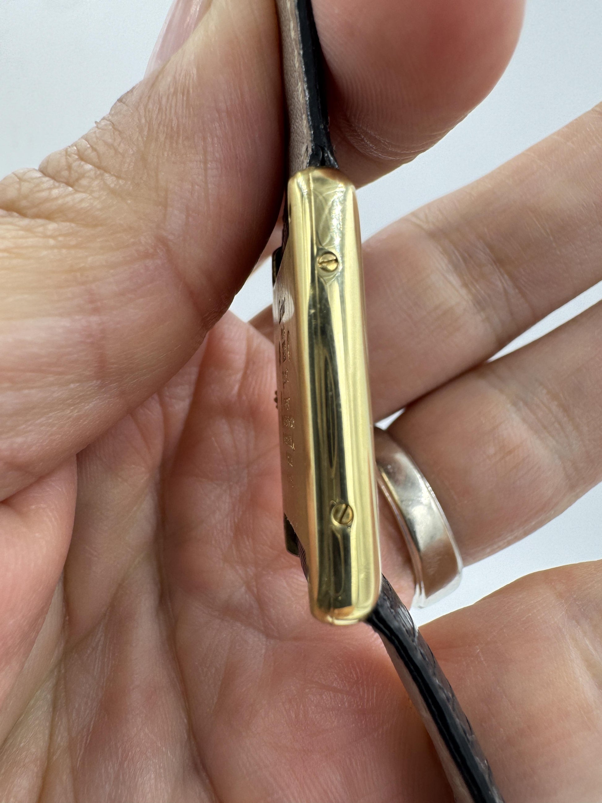 Must De Cartier Tank Vermeil Watch