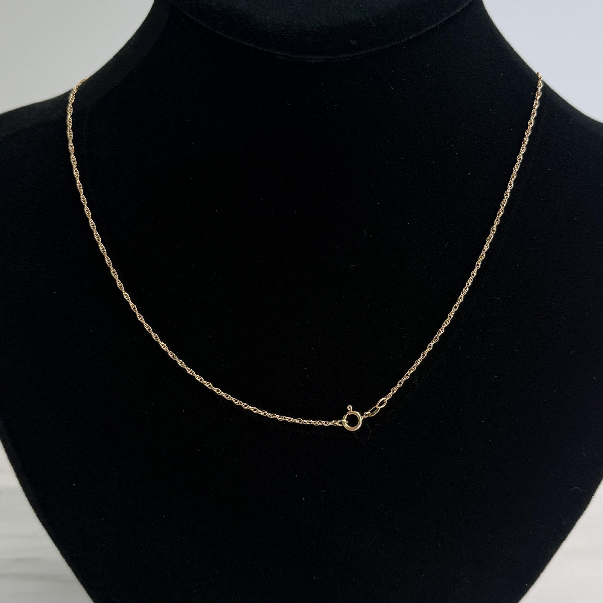 Estate 14k yellow gold Opal Topaz Cross Necklace Pendant