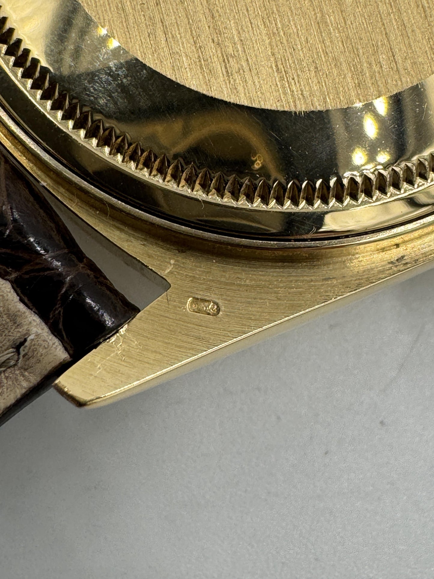 Rare Rolex 16018 18k Gold Datejust Unpolished Minty condition