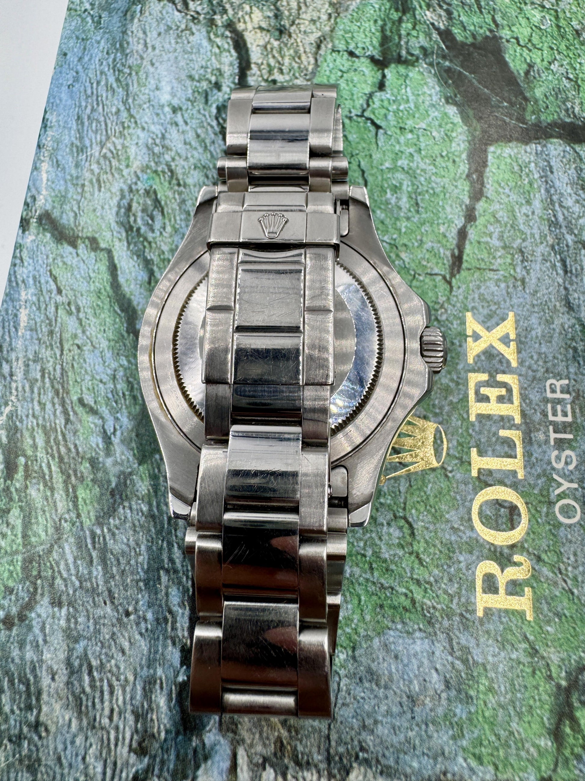 Rolex Yacht-Master 16622 Platinum Bezel 40mm Watch 2007
