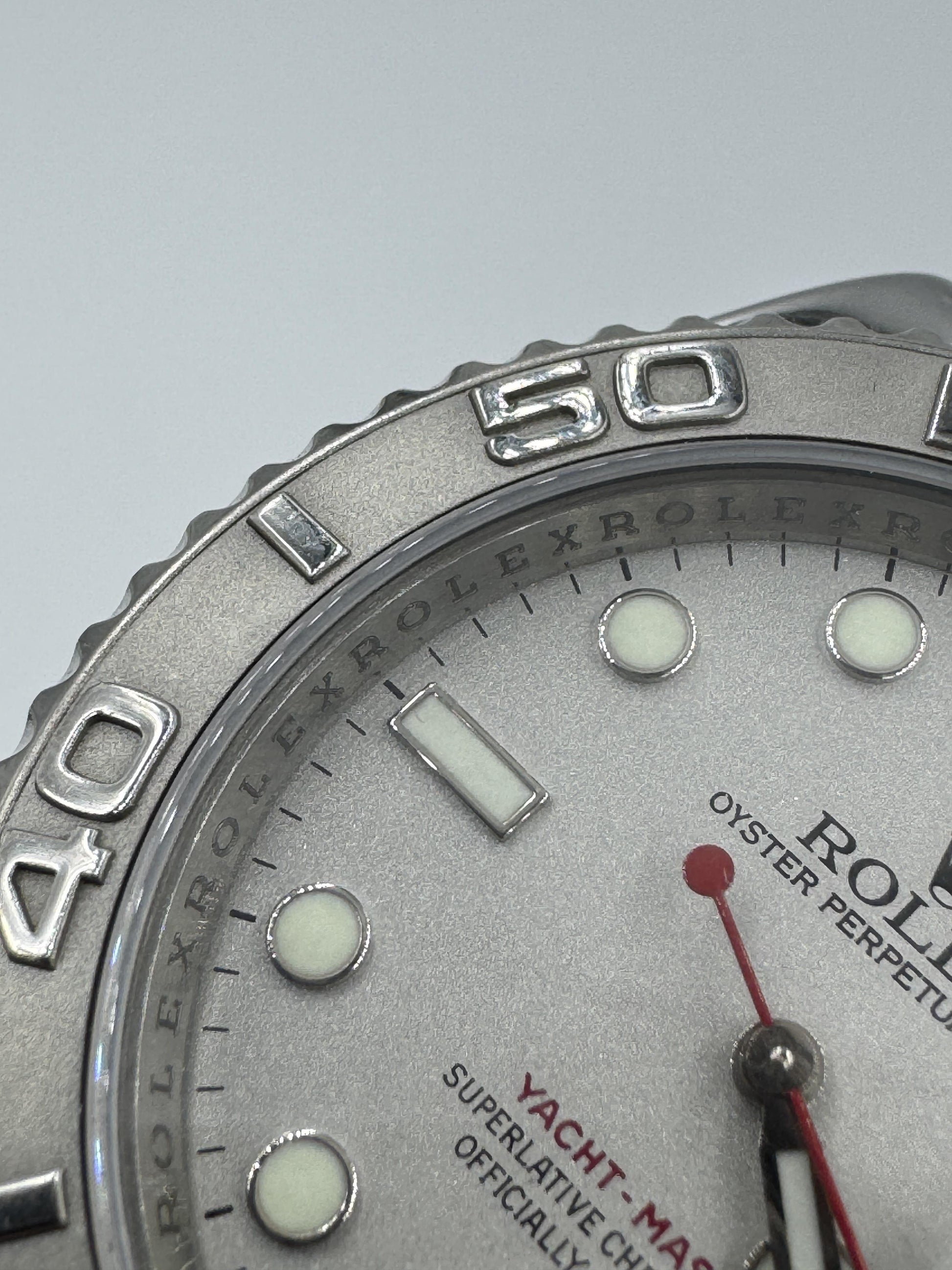 Rolex Yacht-Master 16622 Platinum Bezel 40mm Watch 2007