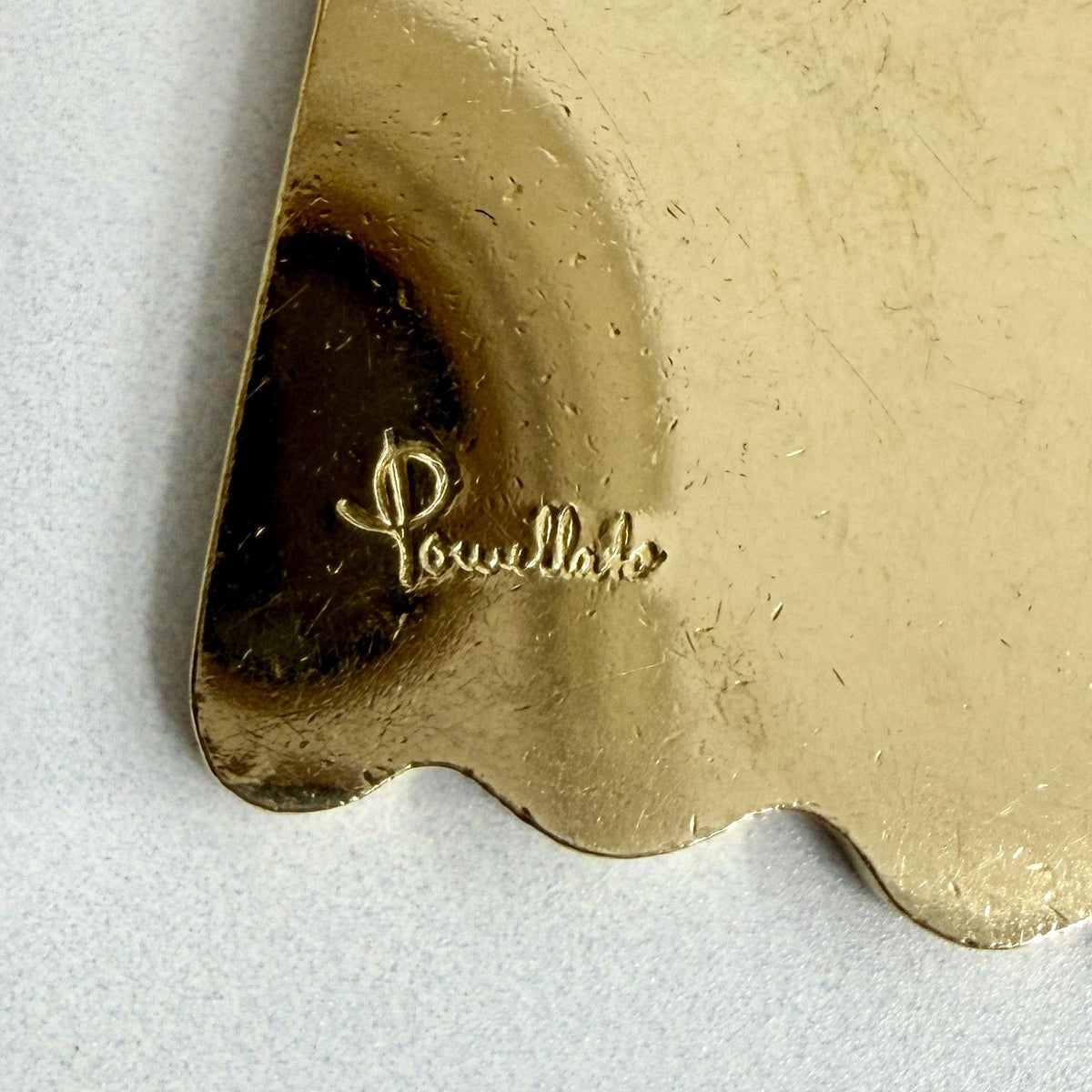Estate Pomellato Large Ghost Pendant 18k Yellow Gold