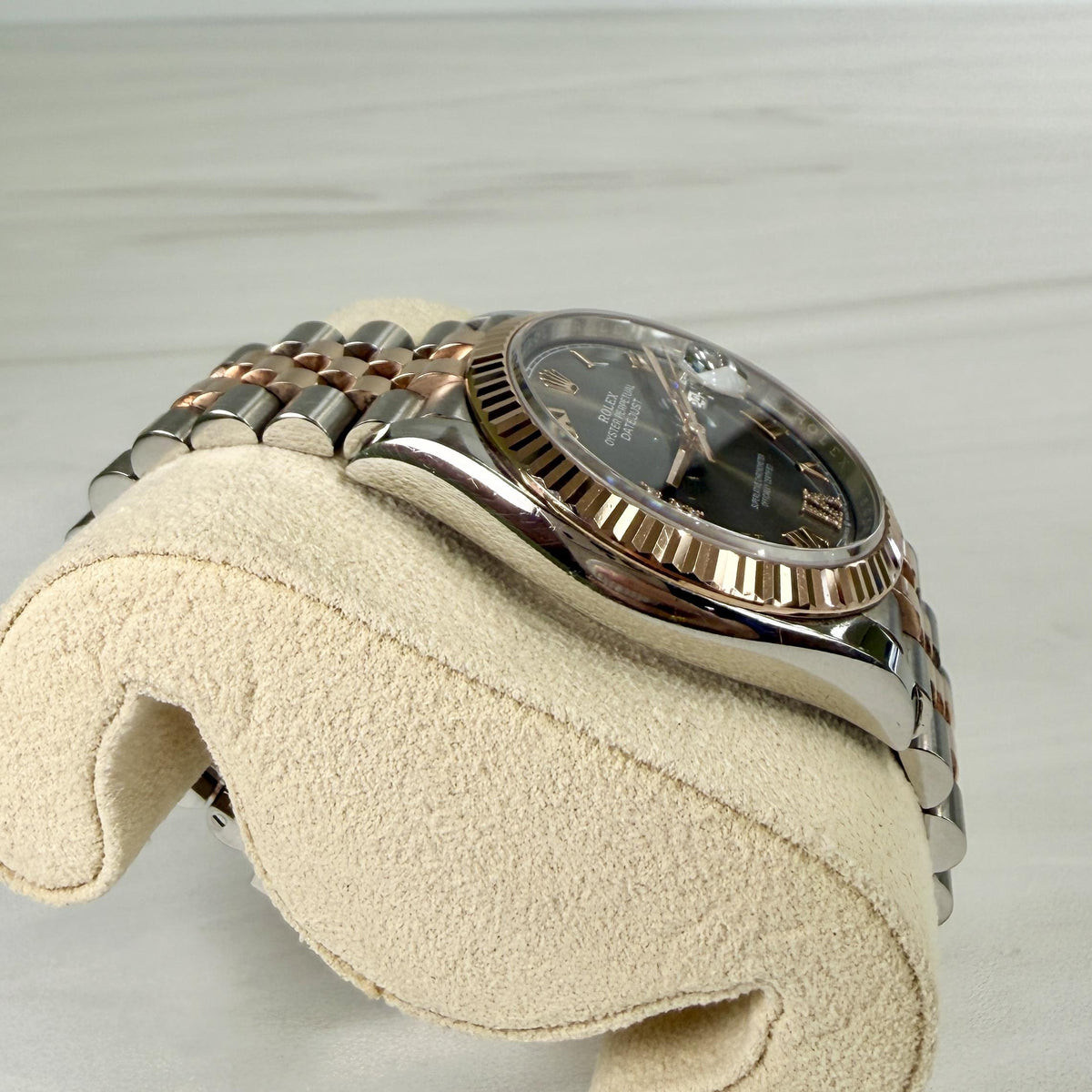 Rolex Datejust 36mm Ref 126231-0023 Everose Gold Oystersteel Complete