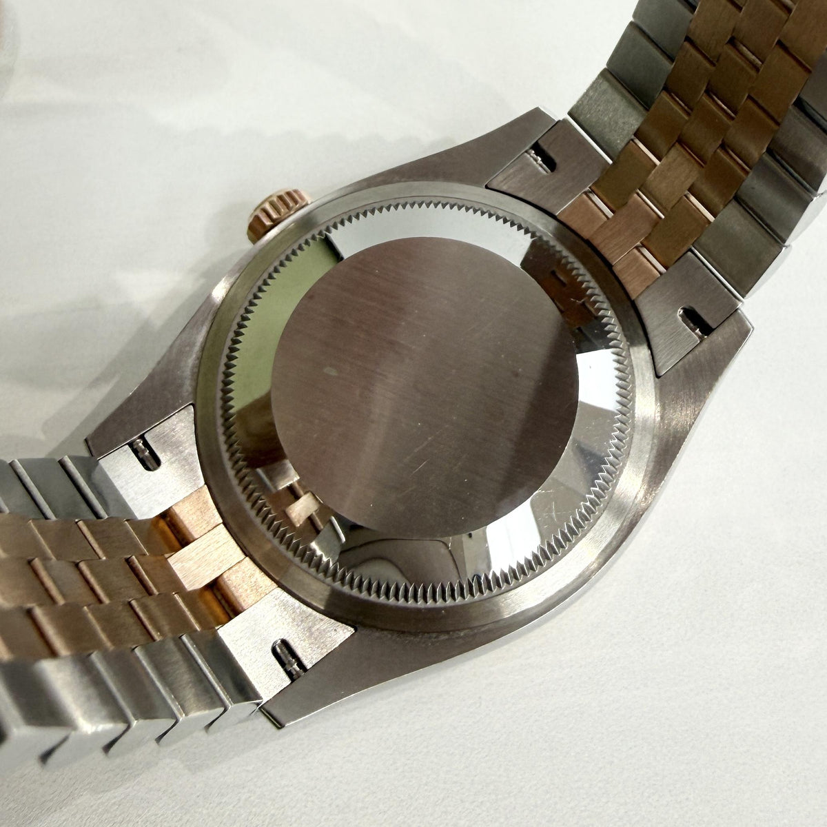 Rolex Datejust 36mm Ref 126231-0023 Everose Gold Oystersteel Complete