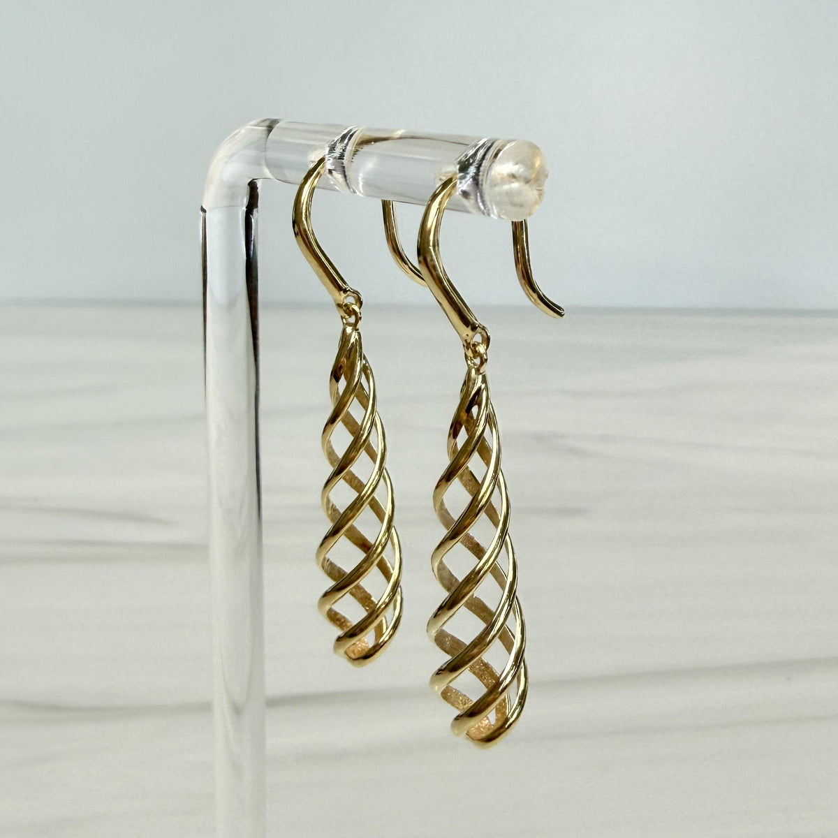 Paloma Picasso for Tiffany & Co. Venezia Luce Dangle Earrings 18k Yellow Gold