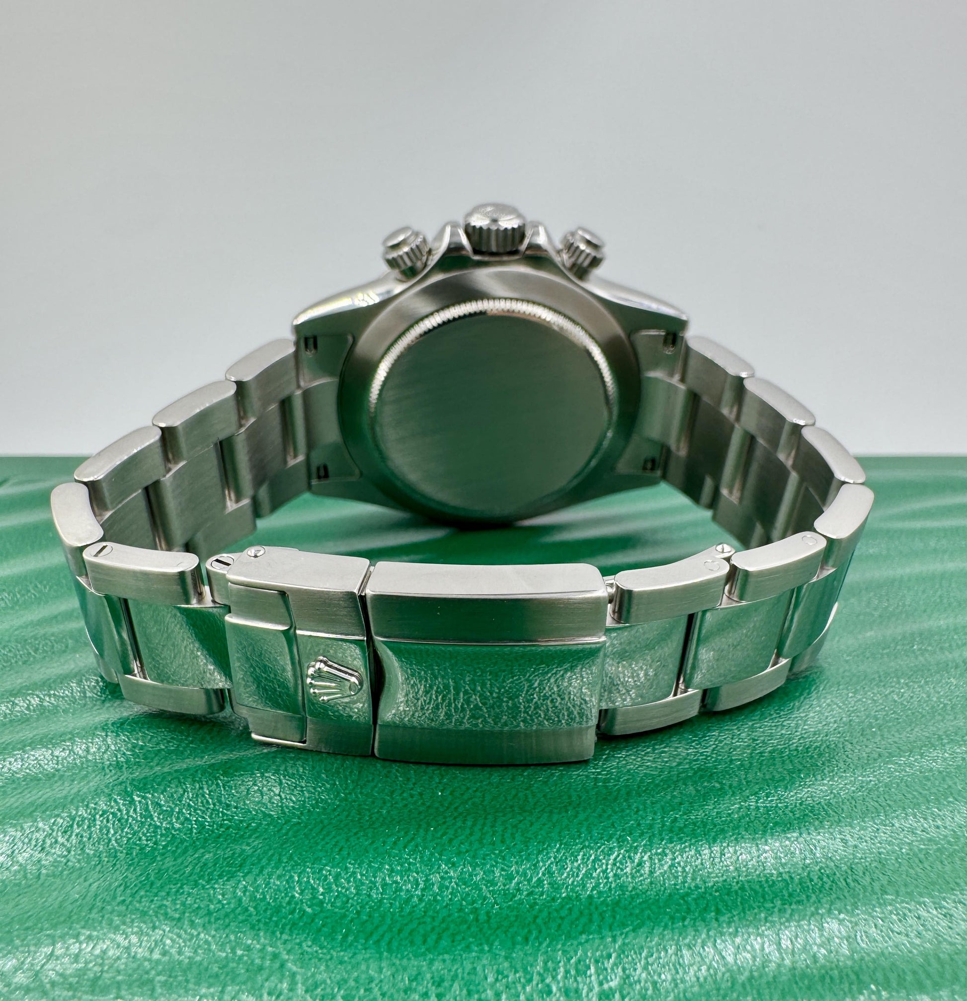 Rolex Daytona Cosmograph White Stainless Steel 40mm REHAUT Watch 116520