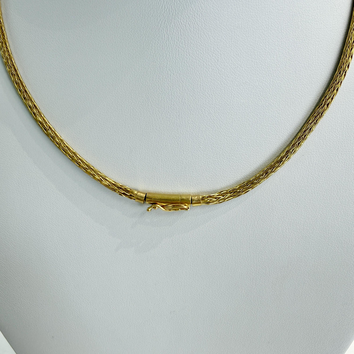 Vintage LALAoUNIS Byzantine Revival Amethyst Necklace 18k Yellow Gold