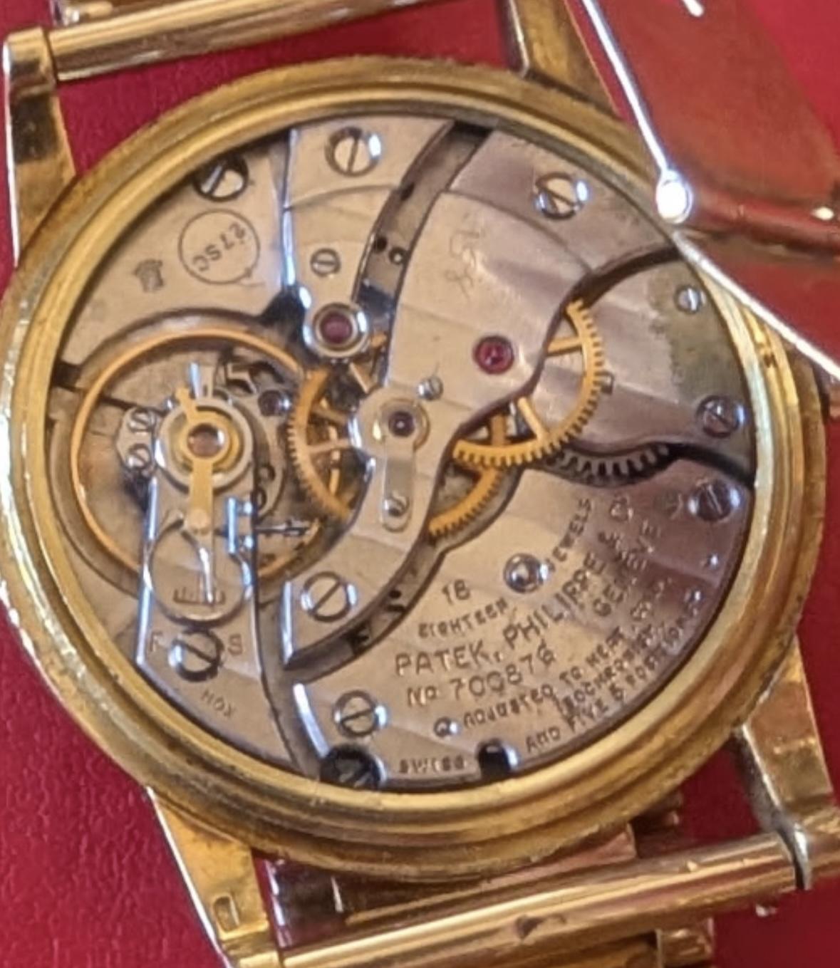 Patek Philippe Calatrava 2460 18k Gold Hand Wind 27SC 18j