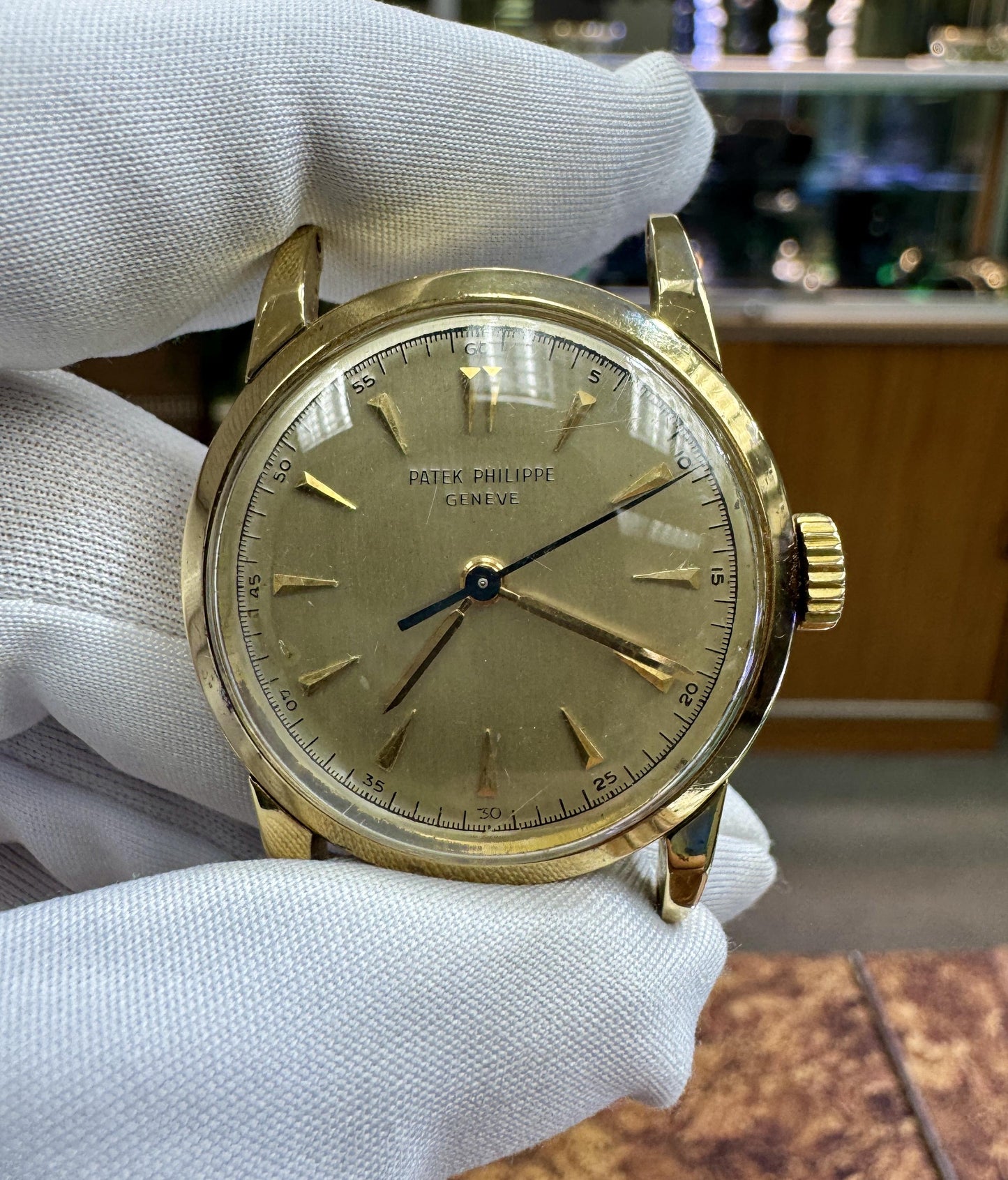 Patek Philippe Calatrava 2460 18k Gold Hand Wind 27SC 18j
