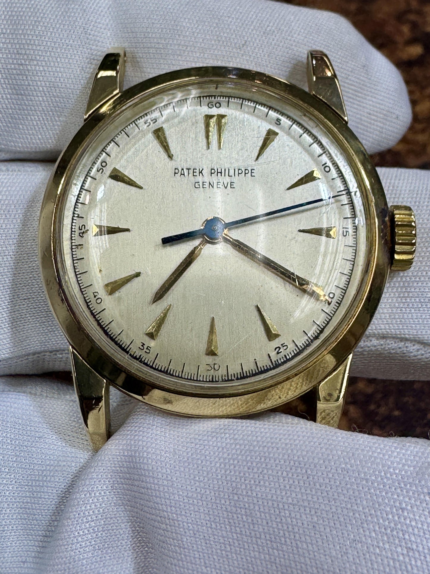 Patek Philippe Calatrava 2460 18k Gold Hand Wind 27SC 18j