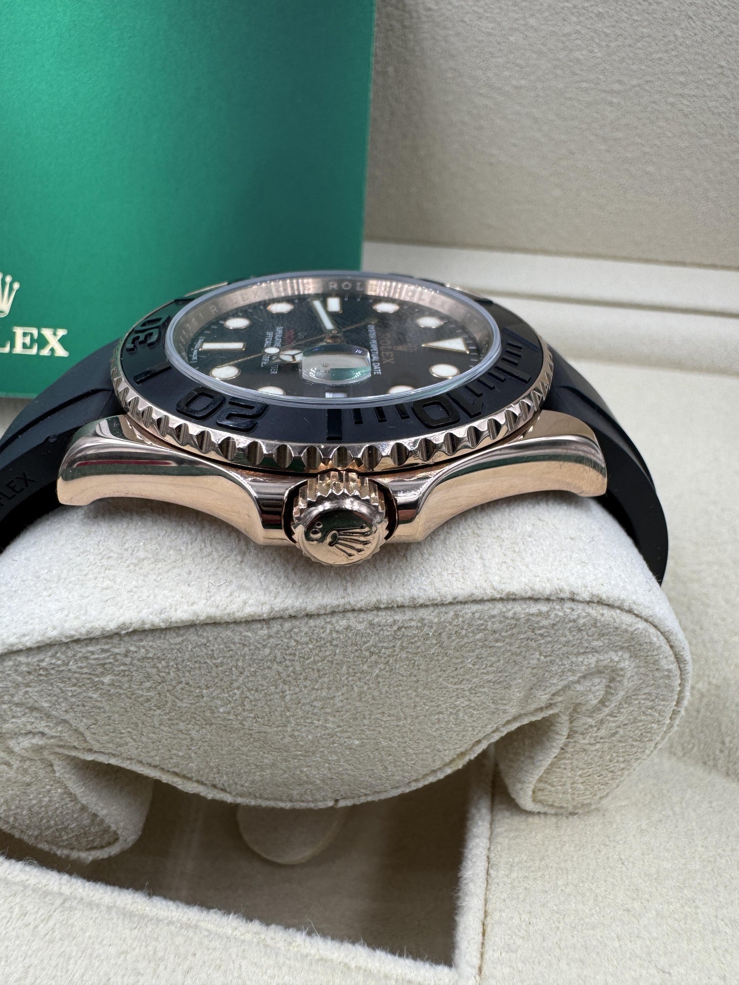 Rolex Yacht-Master 116655 40mm 18k Rose Gold Watch w/ Box 2019