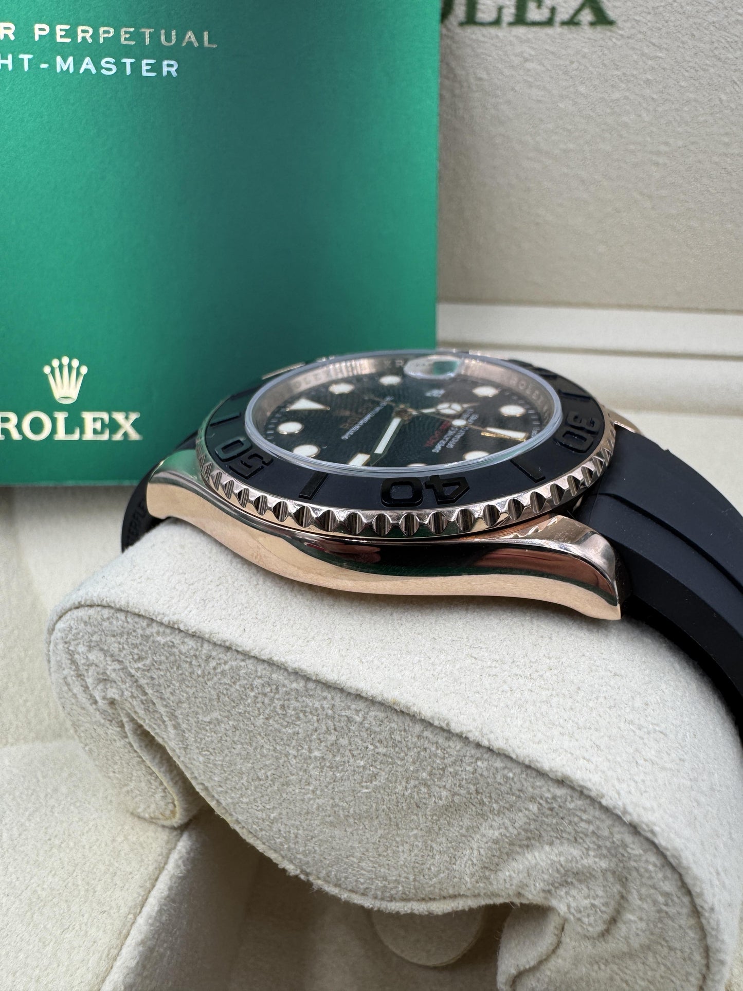 Rolex Yacht-Master 116655 40mm 18k Rose Gold Watch w/ Box 2019