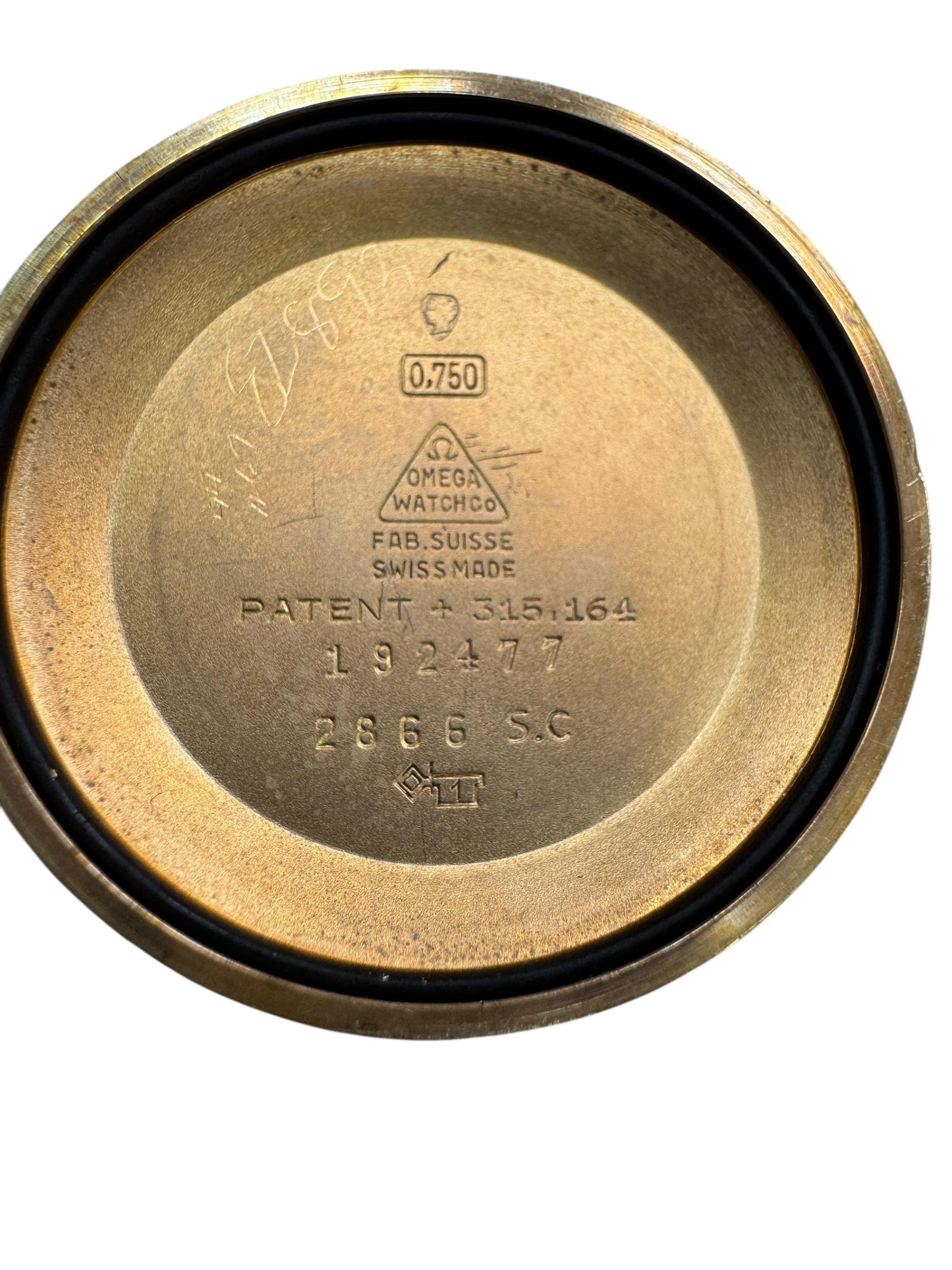 Vintage Omega Seamaster 33mm Ref 2866 SC 18k Rose Gold Automatic