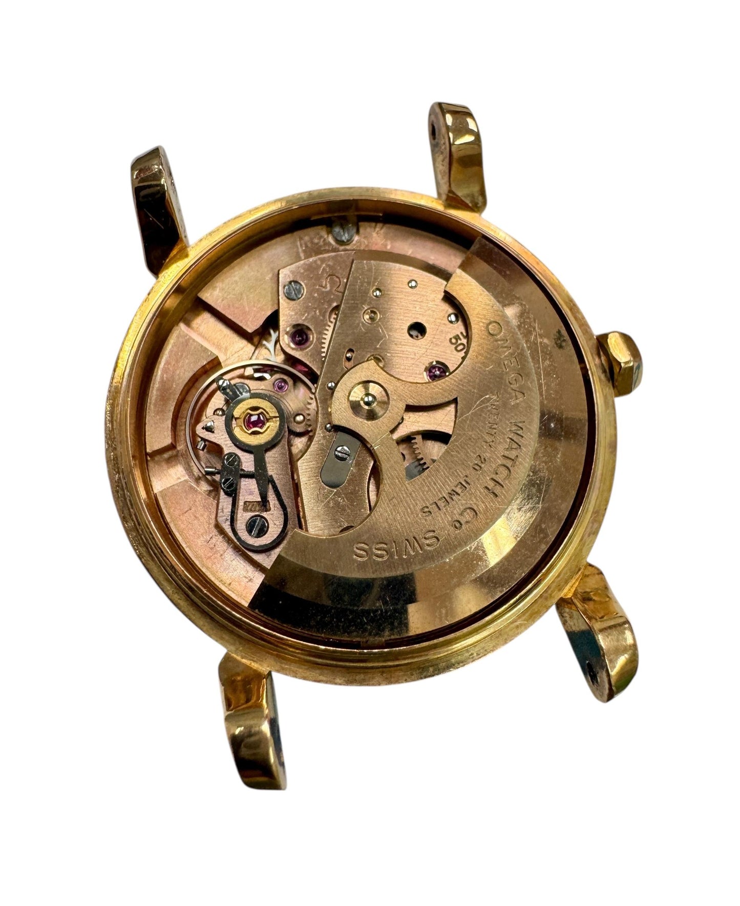 Vintage Omega Seamaster 33mm Ref 2866 SC 18k Rose Gold Automatic