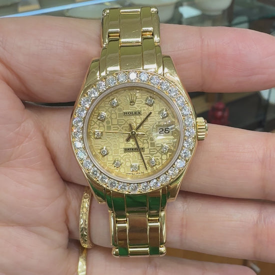 Ladie's Rolex Masterpiece 69289 28mm