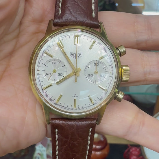 1960's Tag Heuer 7725S Chronograph Valjoux
