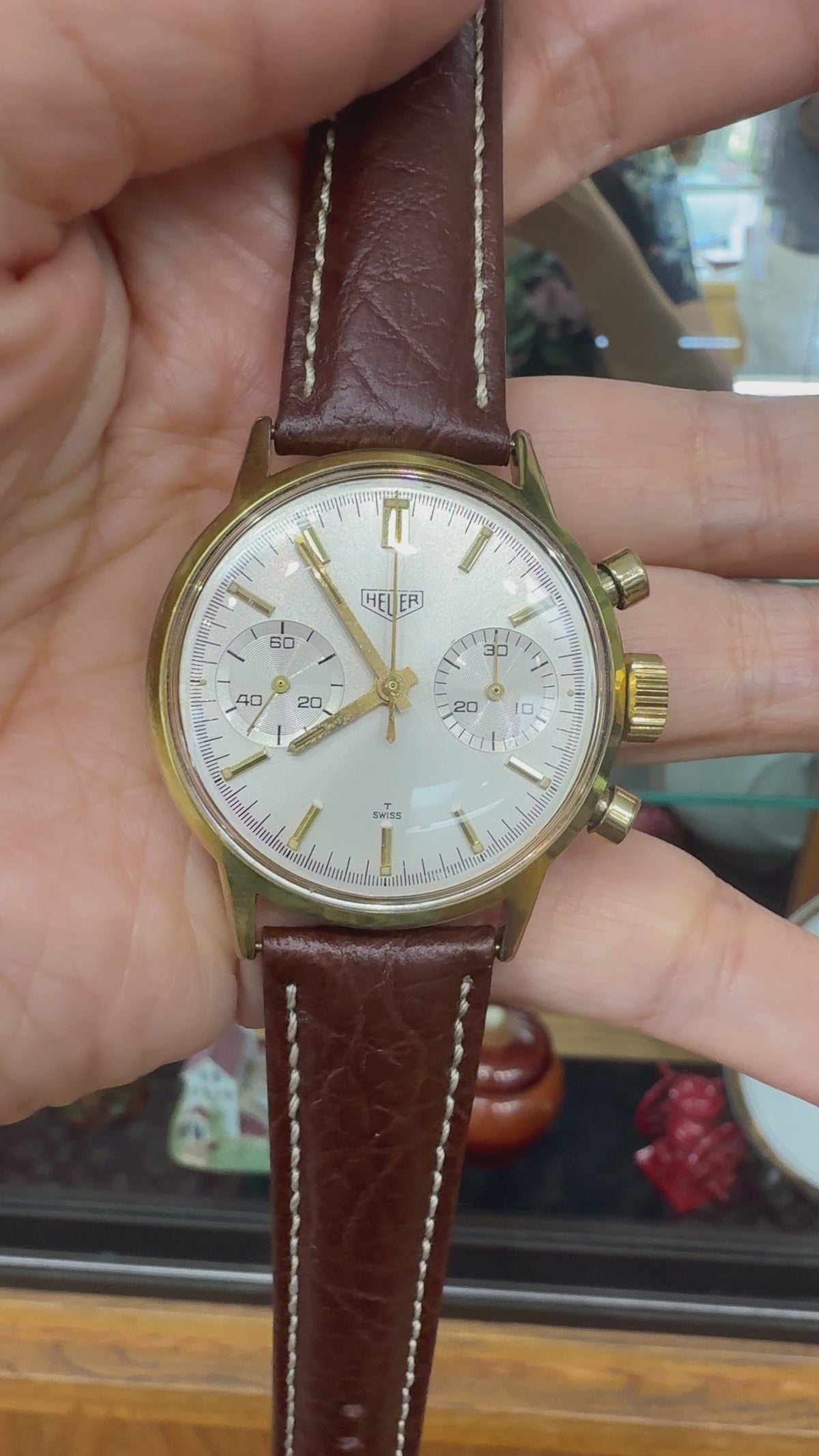 1960's Tag Heuer 7725S Chronograph Valjoux