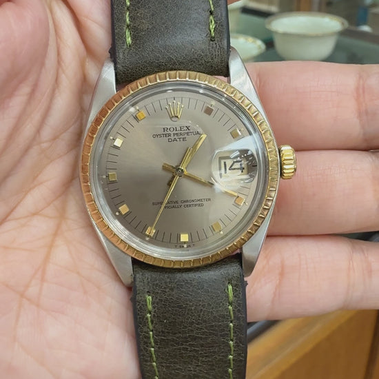 Vintage Rolex Zephyr Oyster date 35mm Watch