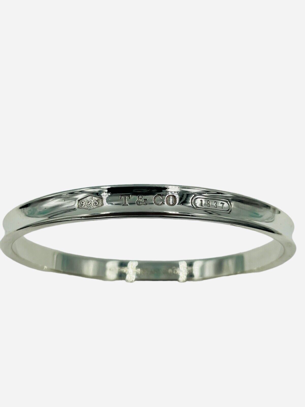 Tiffany & Co. 1837 Bangle Bracelet Sterling Silver 925
