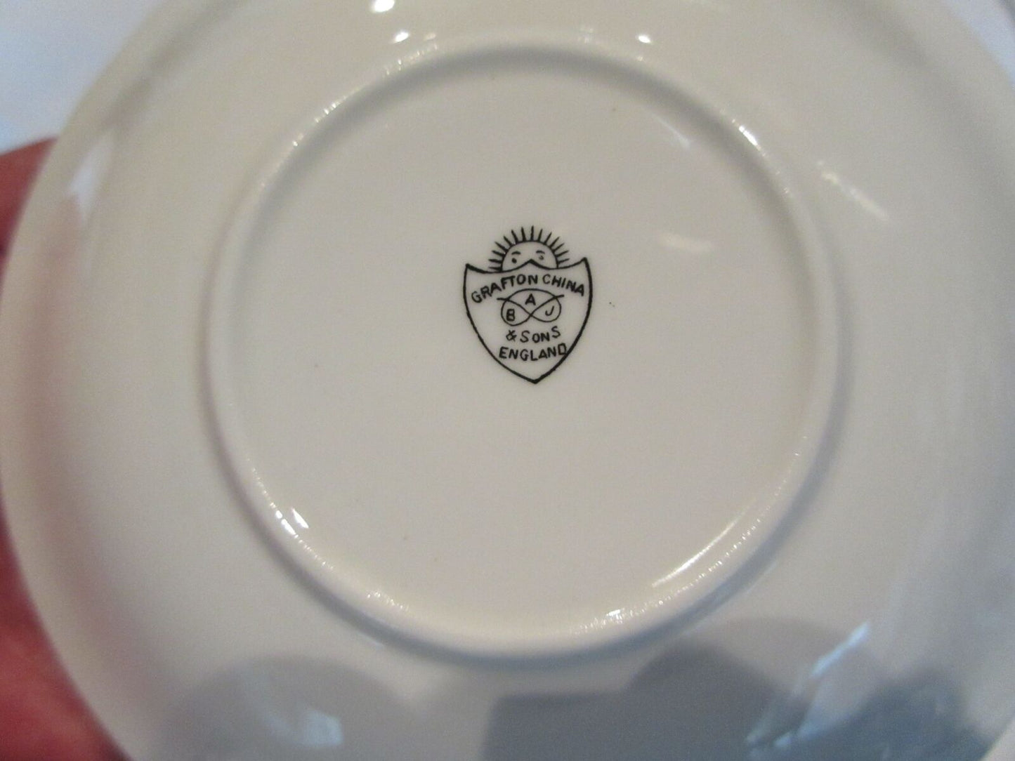 Vintage Grafton A.B.J & Sons England City of London Crest Cup Saucer