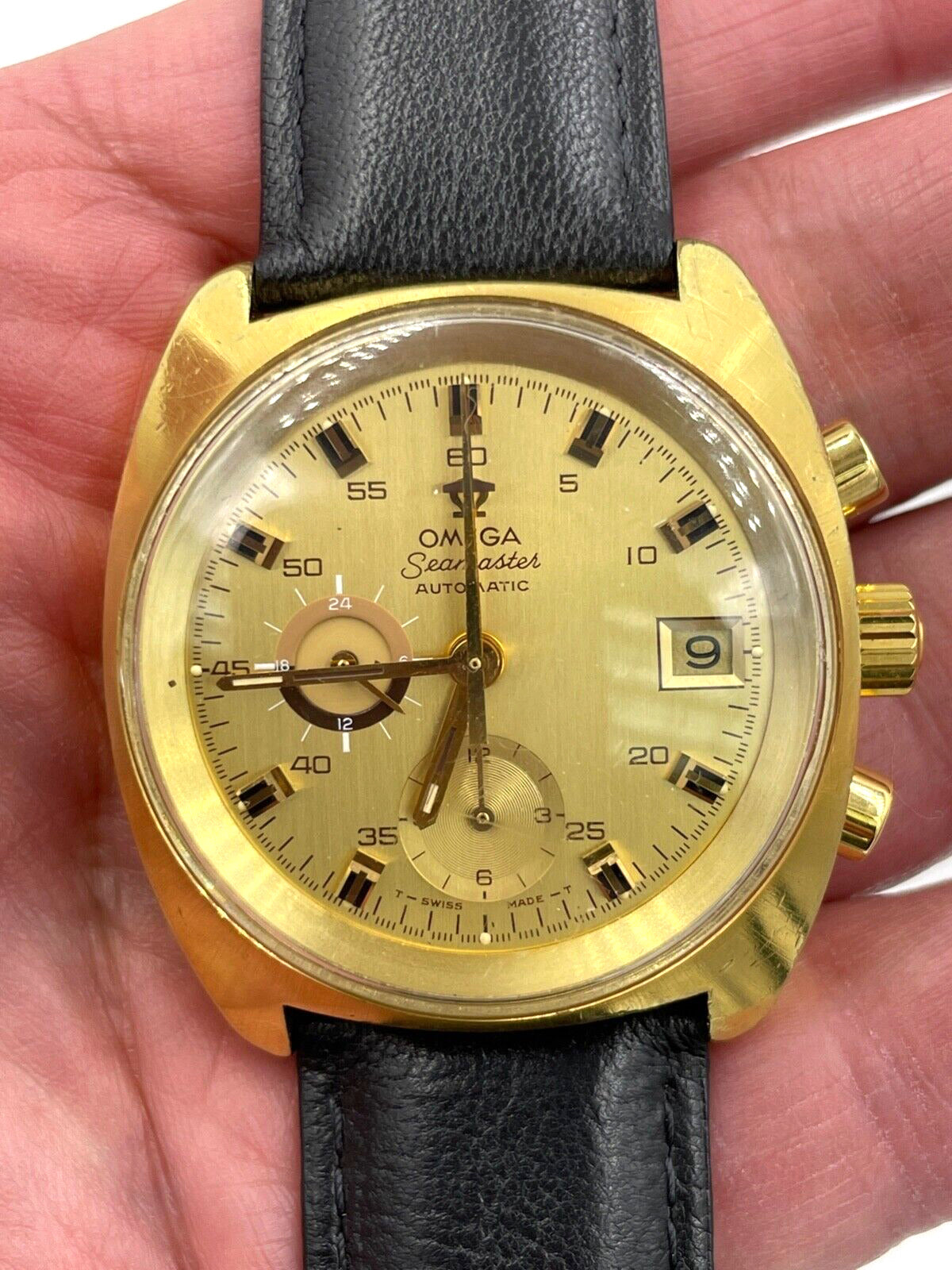 Omega seamaster gold outlet 1970