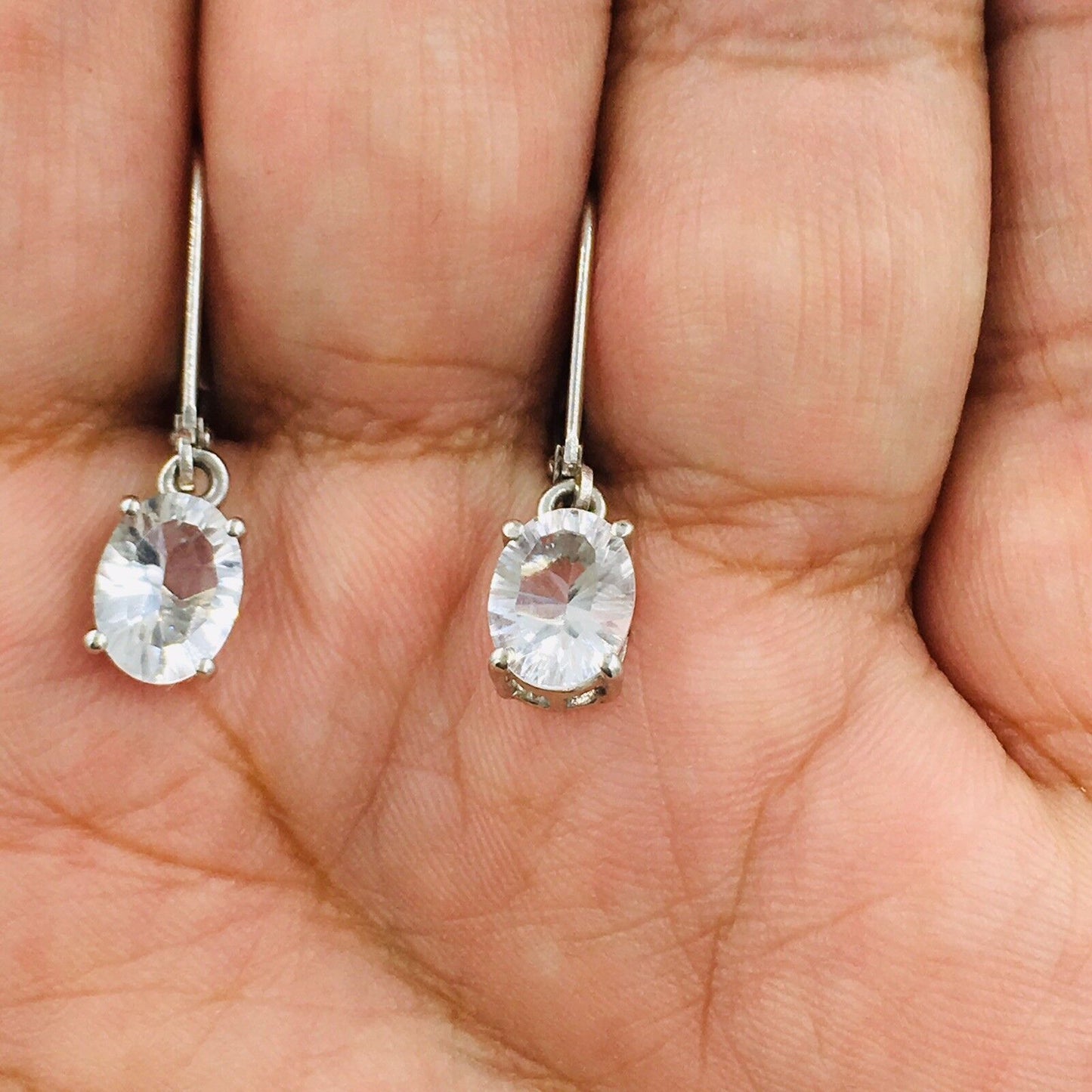 Sts Chuck Clemency Aquamarine Sterling Silver Earrings