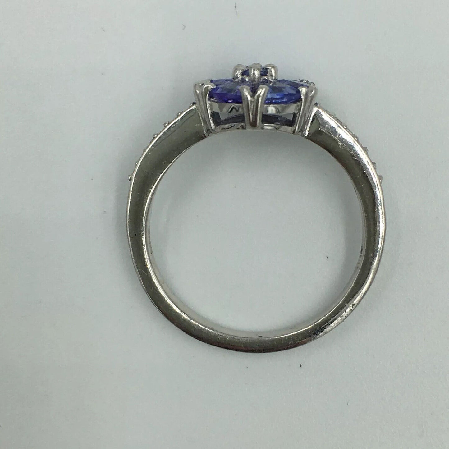 Sts Chuck Clemency Tanzanite Spinel Sterling Silver Ring Size 7