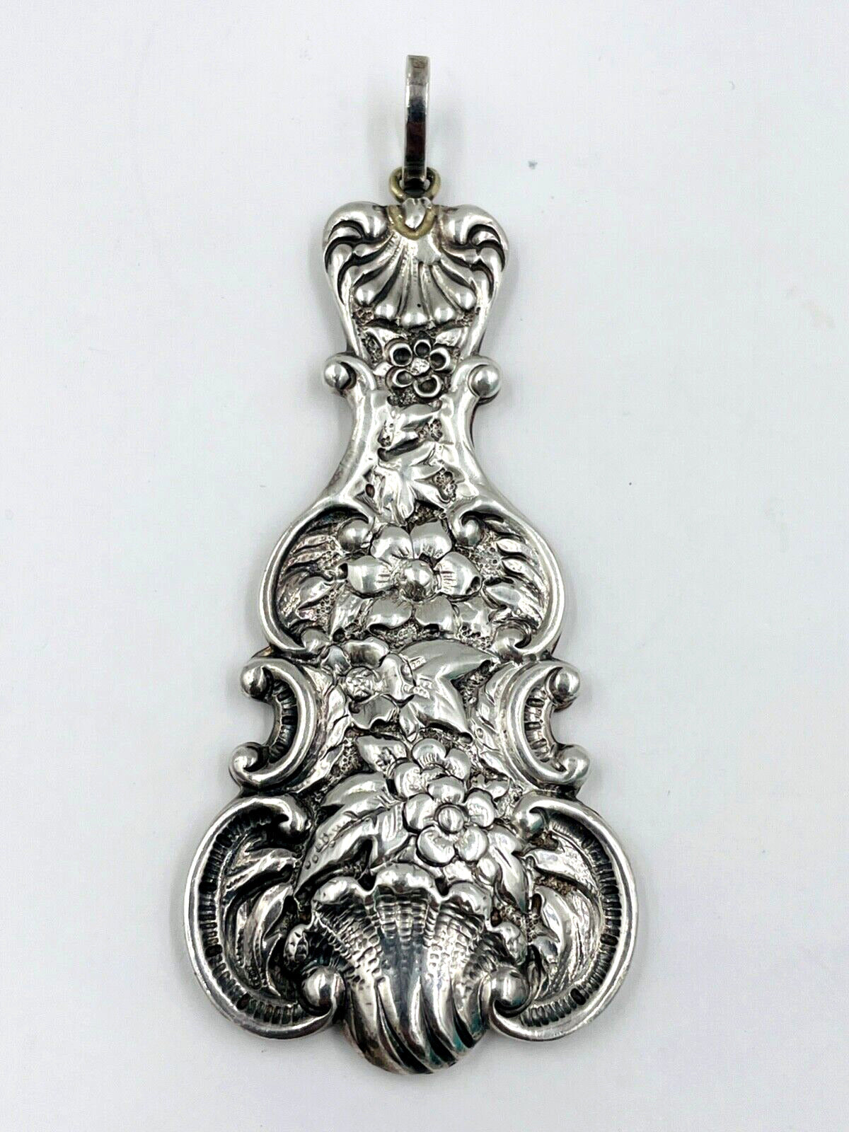 Victorian Tiffany & Co. Sterling Chatelaine Note Pad Pendant