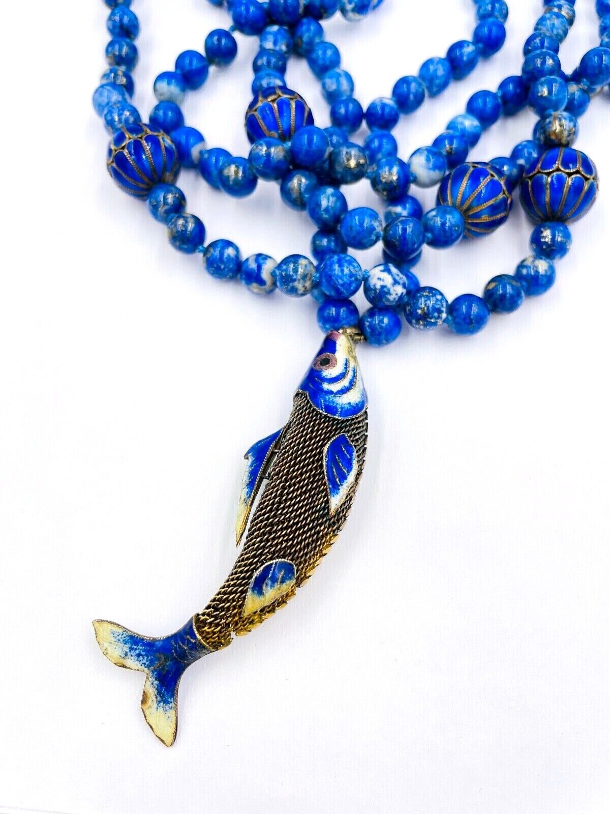Articulated Fish Pendant | Banwells Jewellery