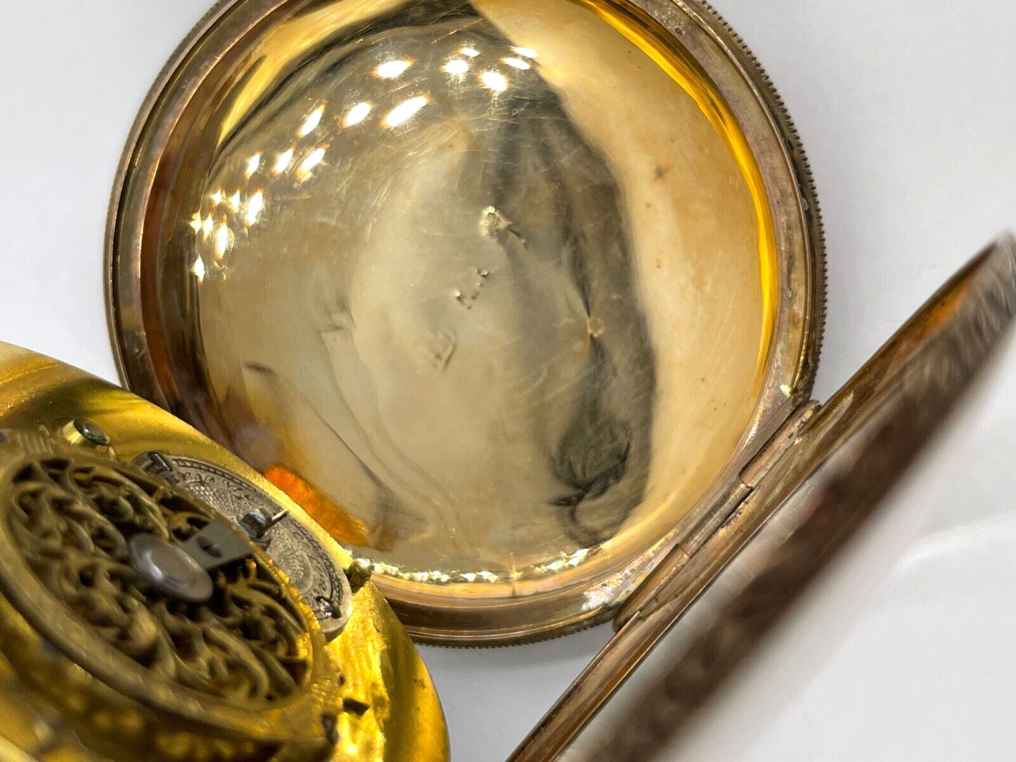 Antique 1810's Christof Golling In Wien 18k gold key wind pocket watch