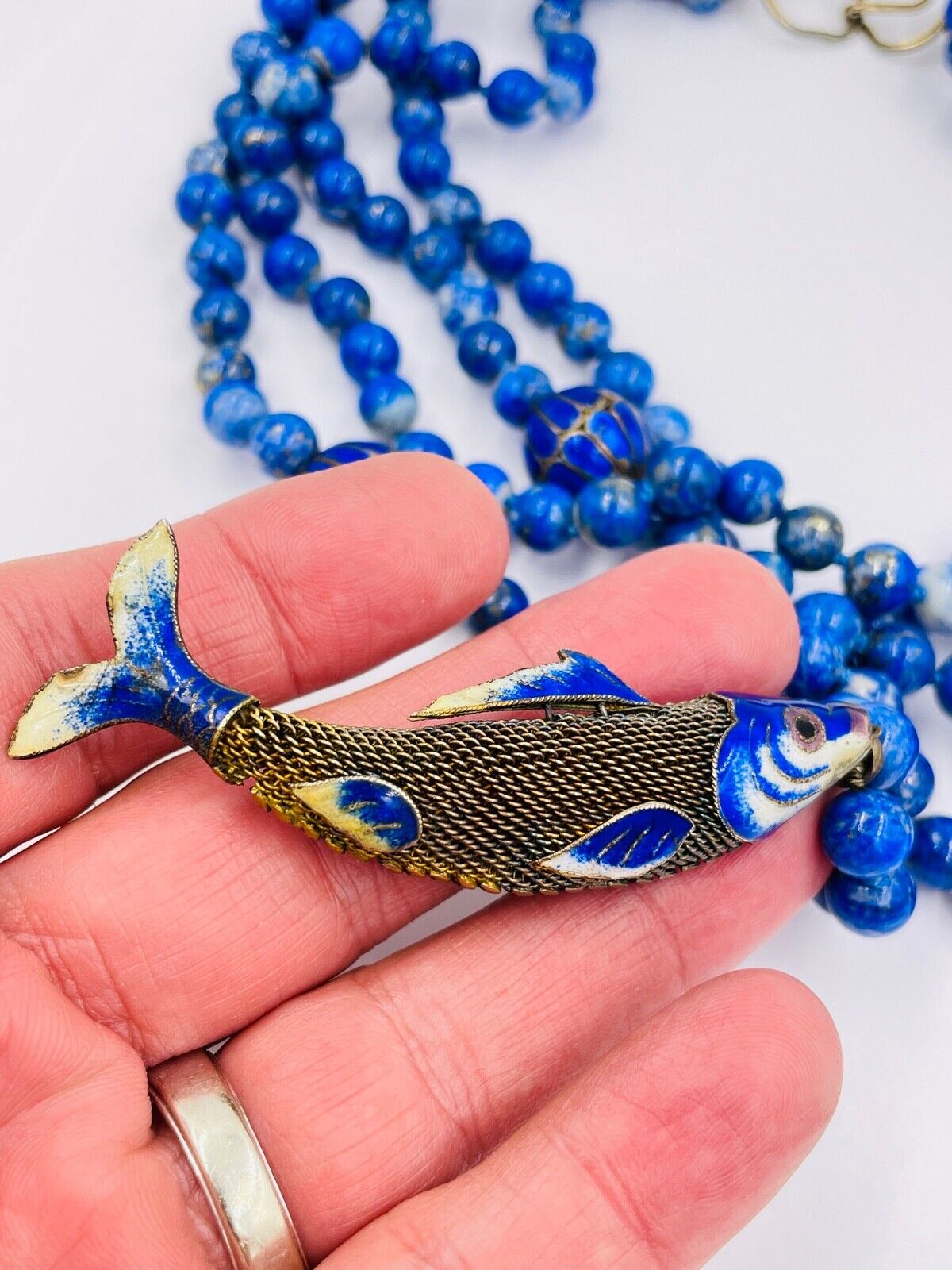 Koi Fish Jewelry Vintage, Mens Koi Fish Bracelet